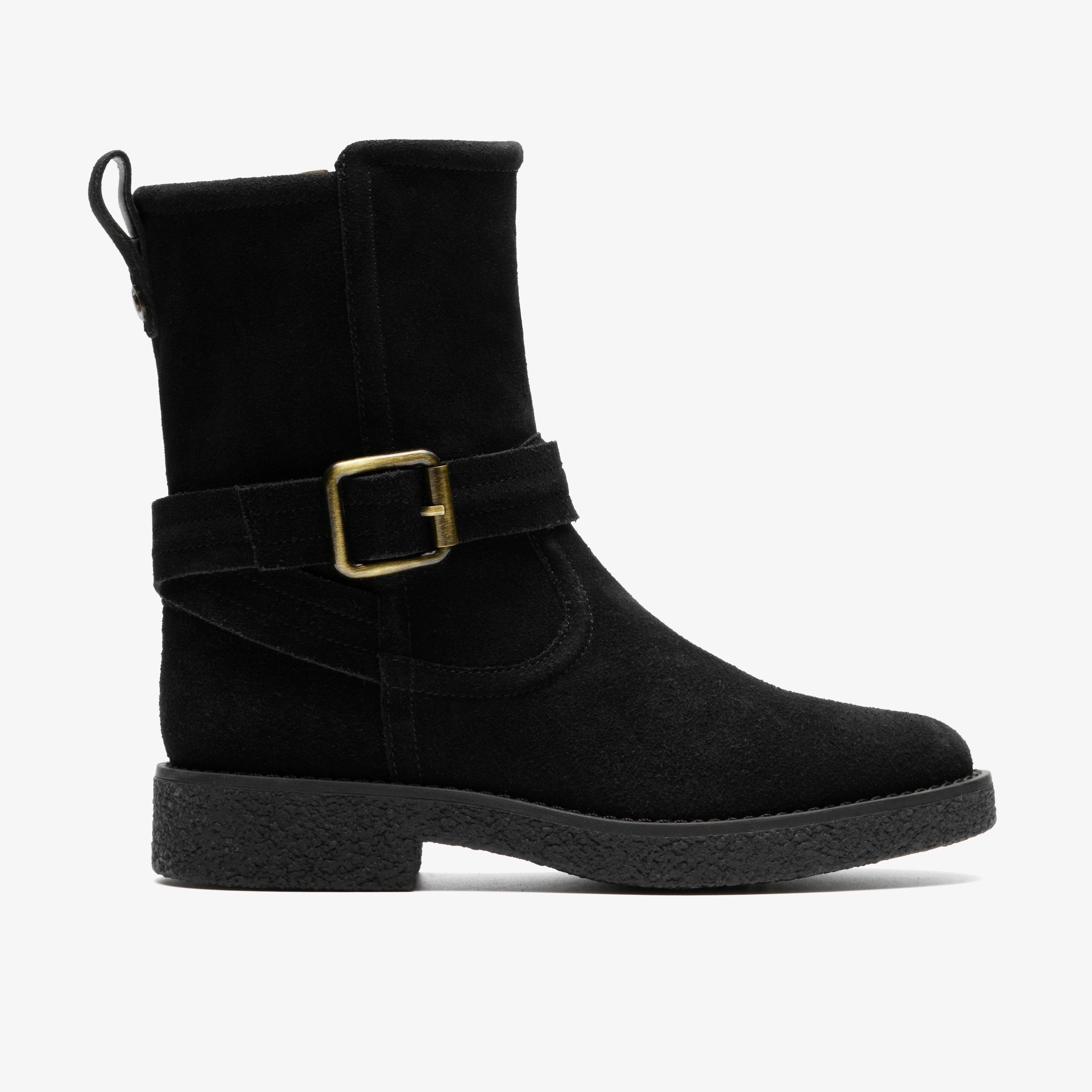 Clarks Nella Mid In Black