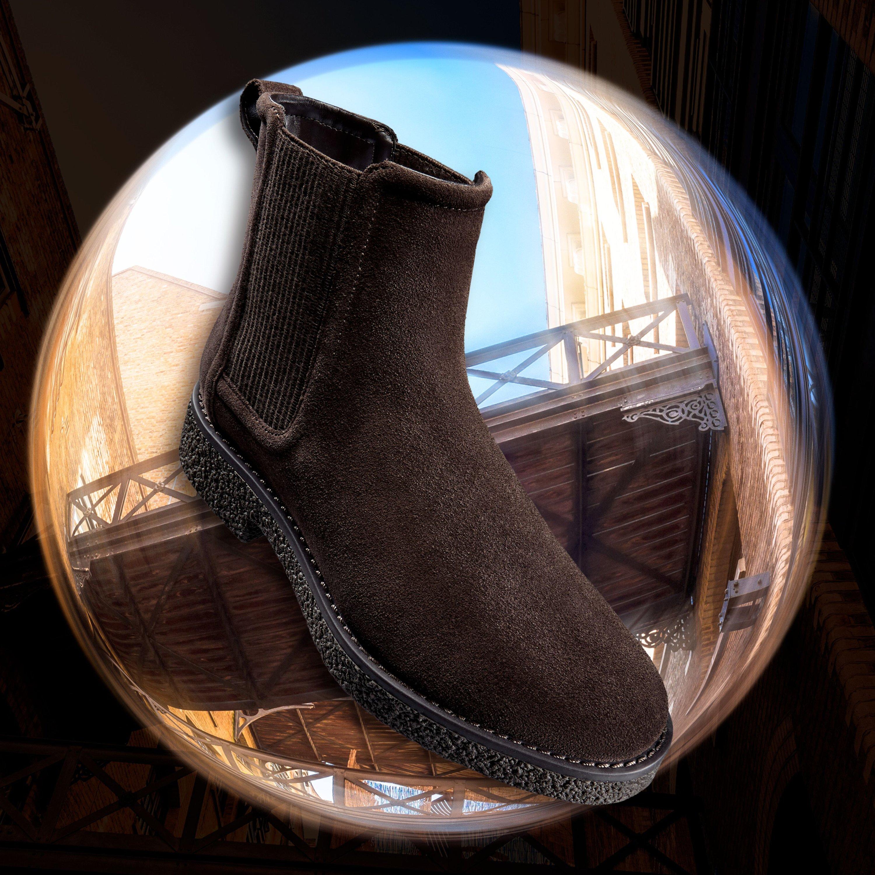 Nella Top Dark Brown Suede