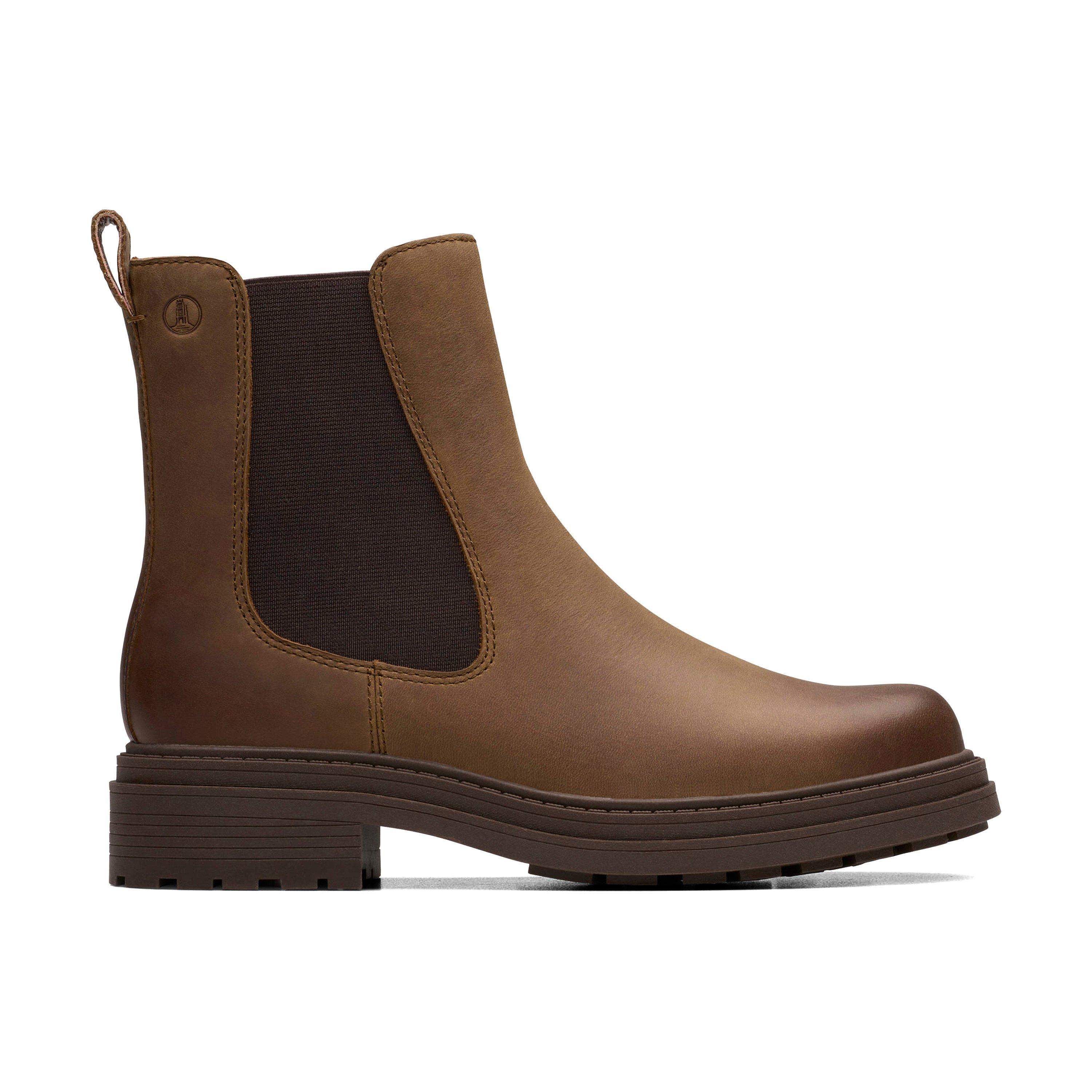 Clarks Women's Brown Leather Orinoco 3 Top