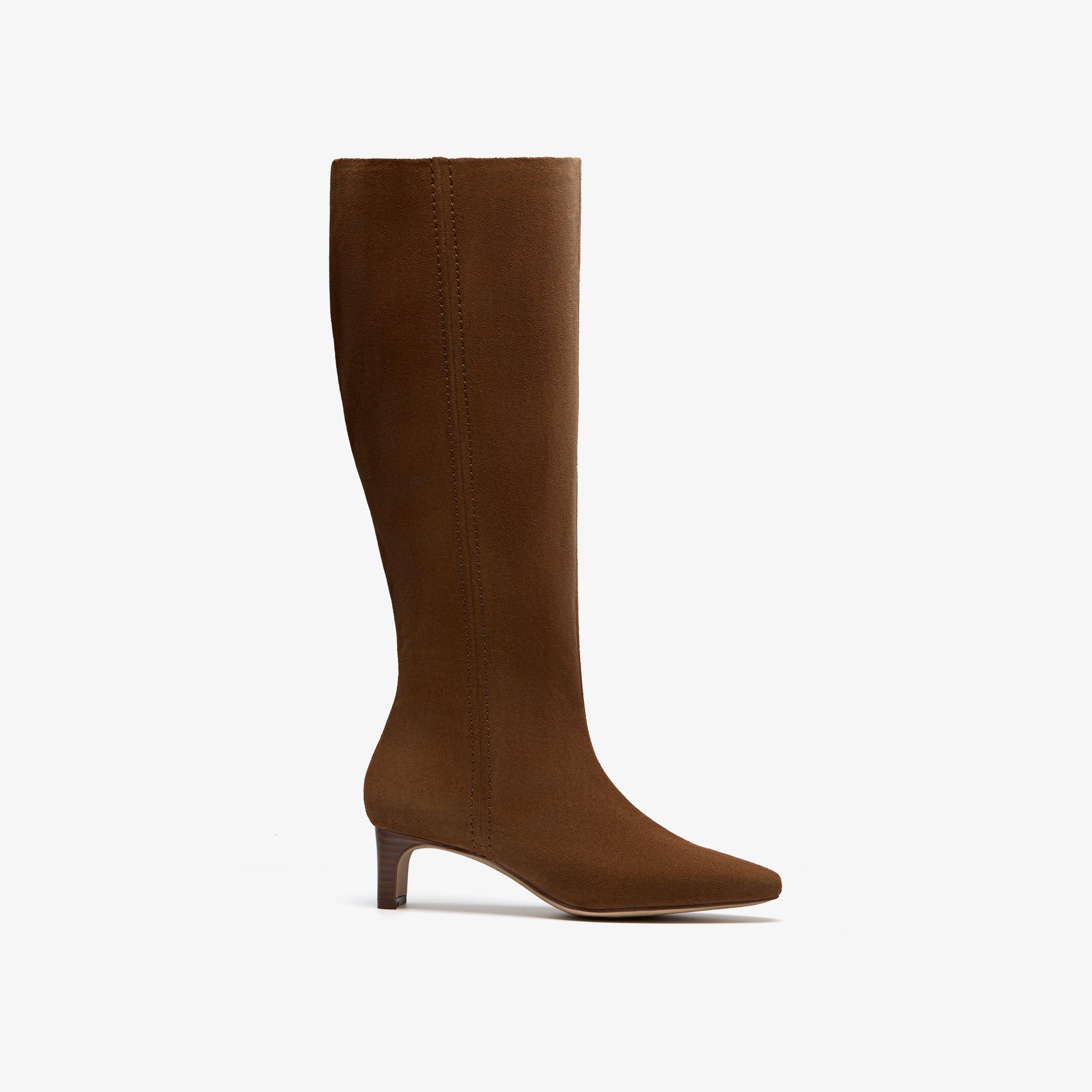 Clarks Edina Tall In Brown