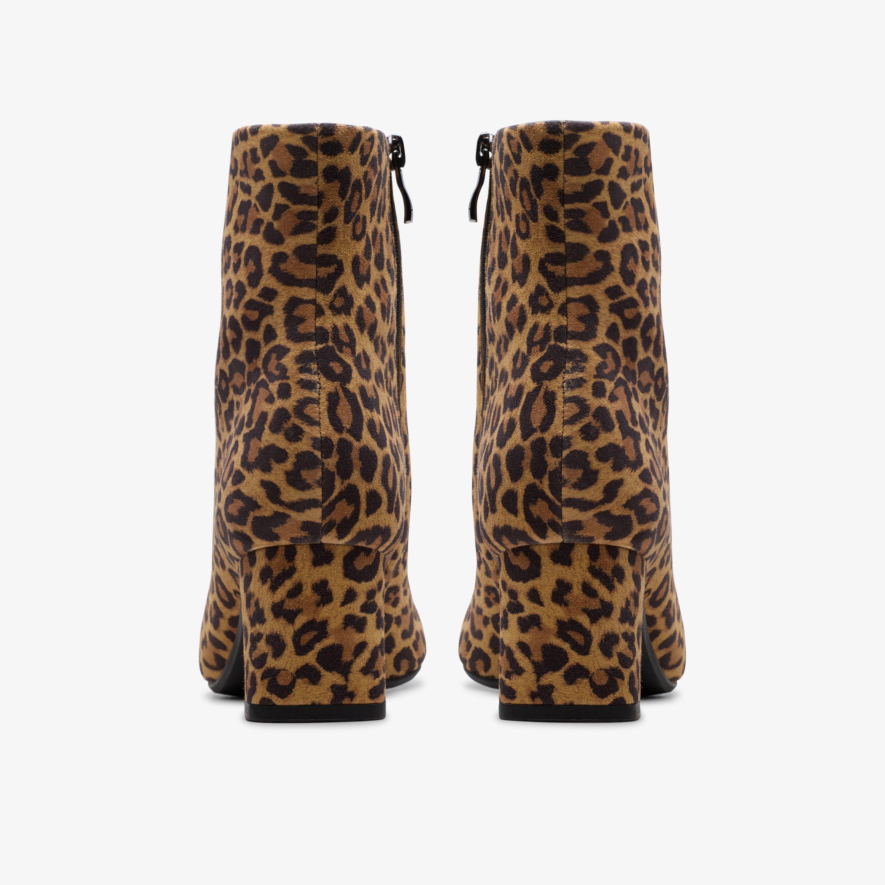 Fernie Zip Leopard Suede