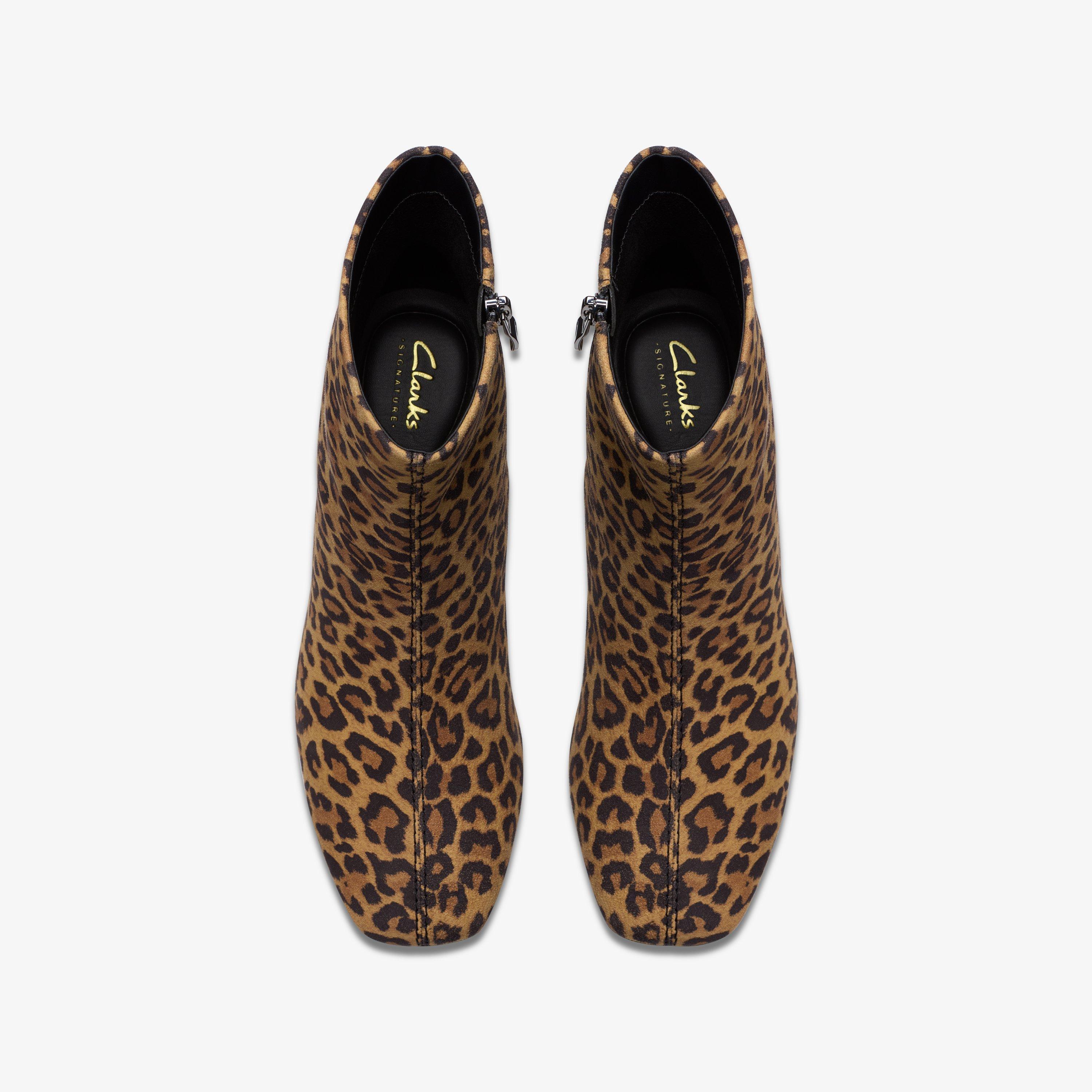 Fernie Zip Leopard Suede