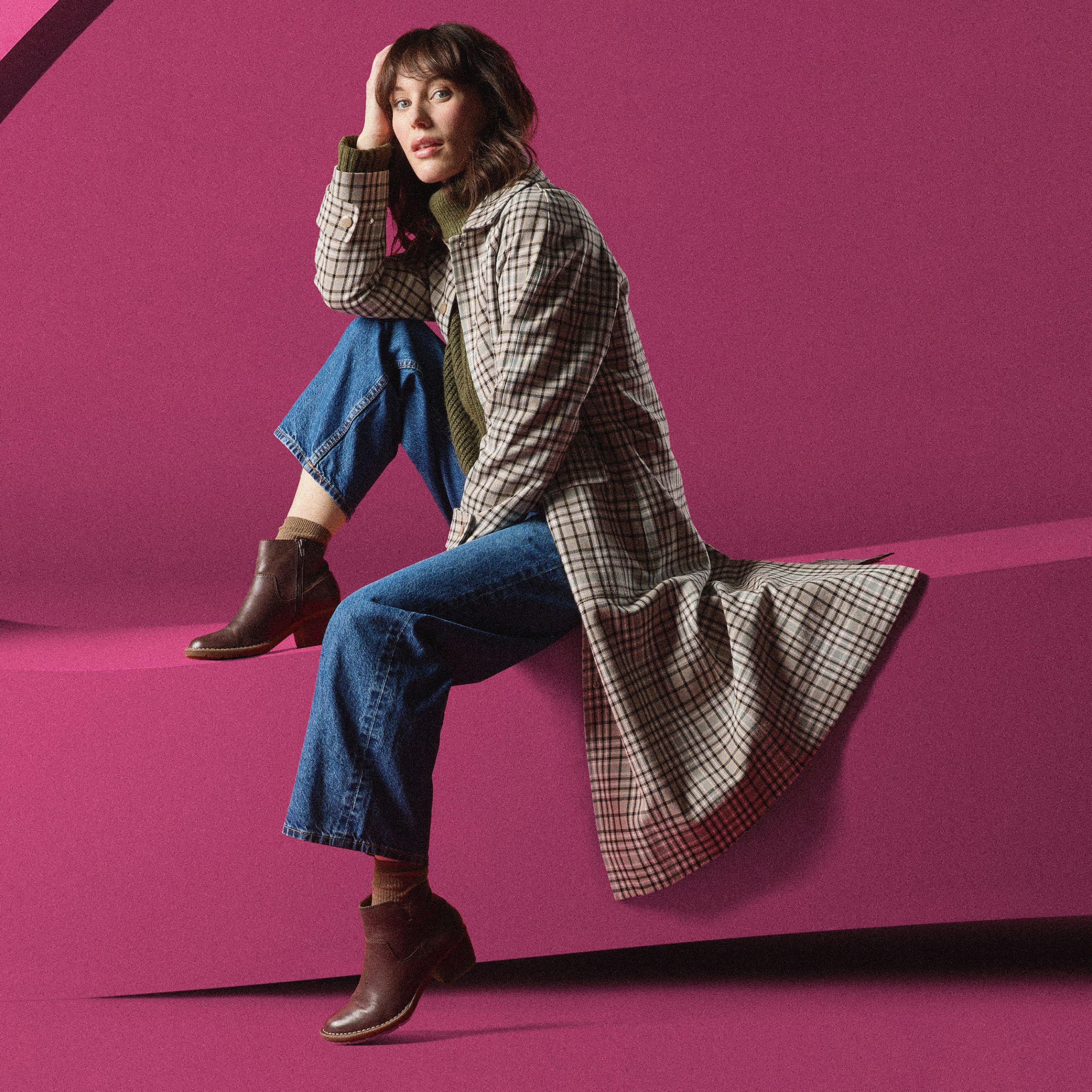 Kastela Top Brown Leather