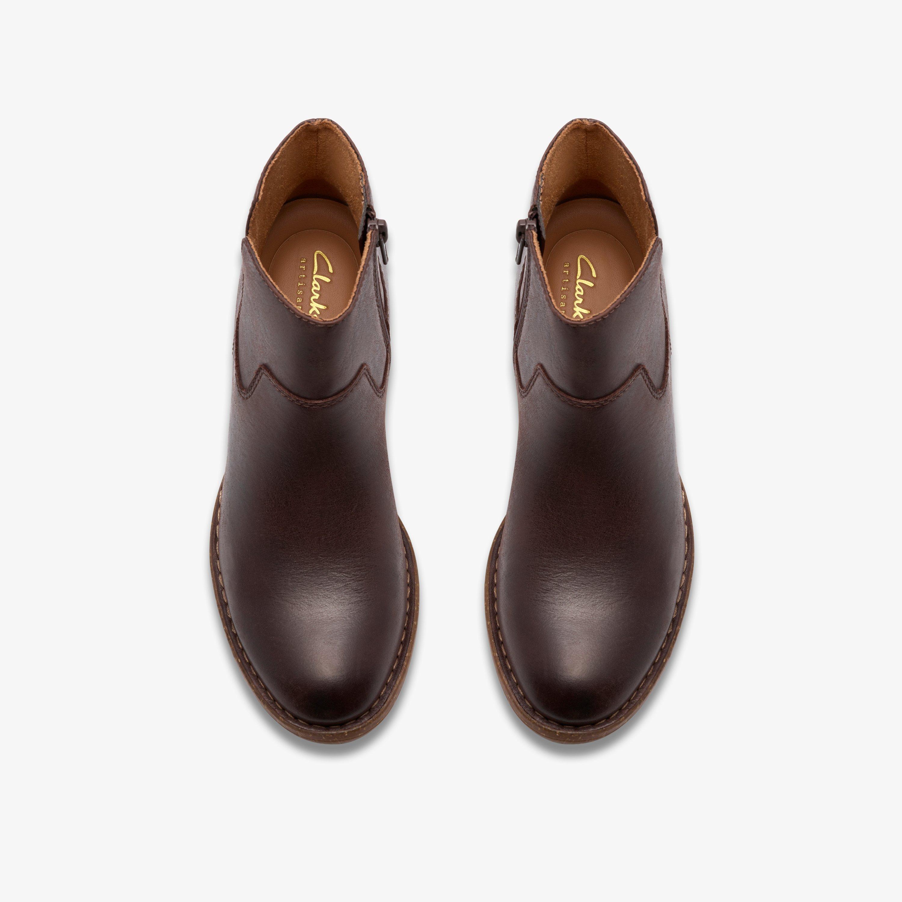 Kastela Top Brown Leather Chelsea Boots Ankle Boots, view 7 of 9