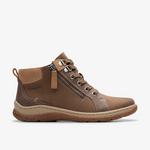 Haut imperméable Orlene en nubuck sable foncé