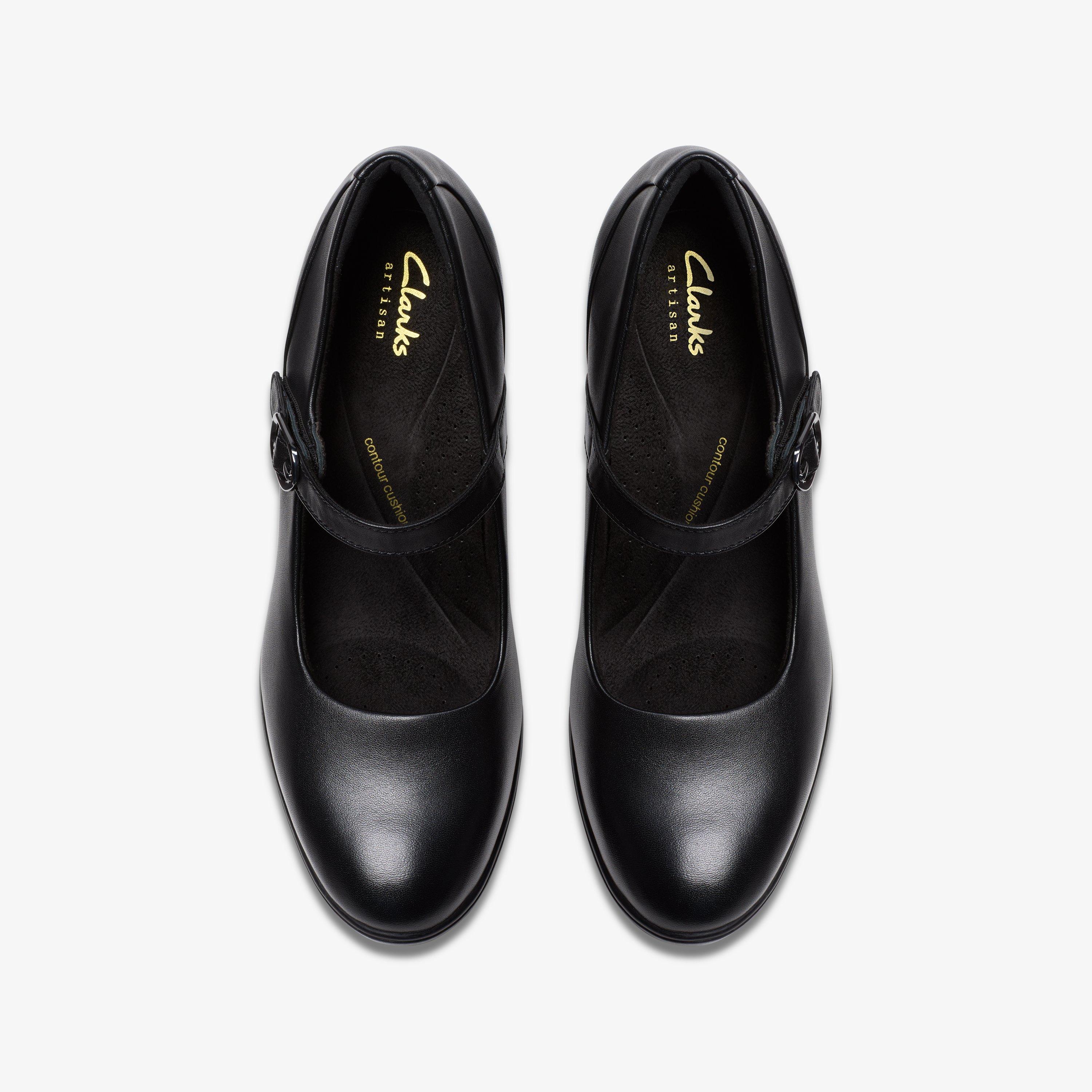 【CLARKS】Shaya Jane シャヤ・ジェーン WOMENS Shaya Jane Black Leather Mary Janes | Clarks US