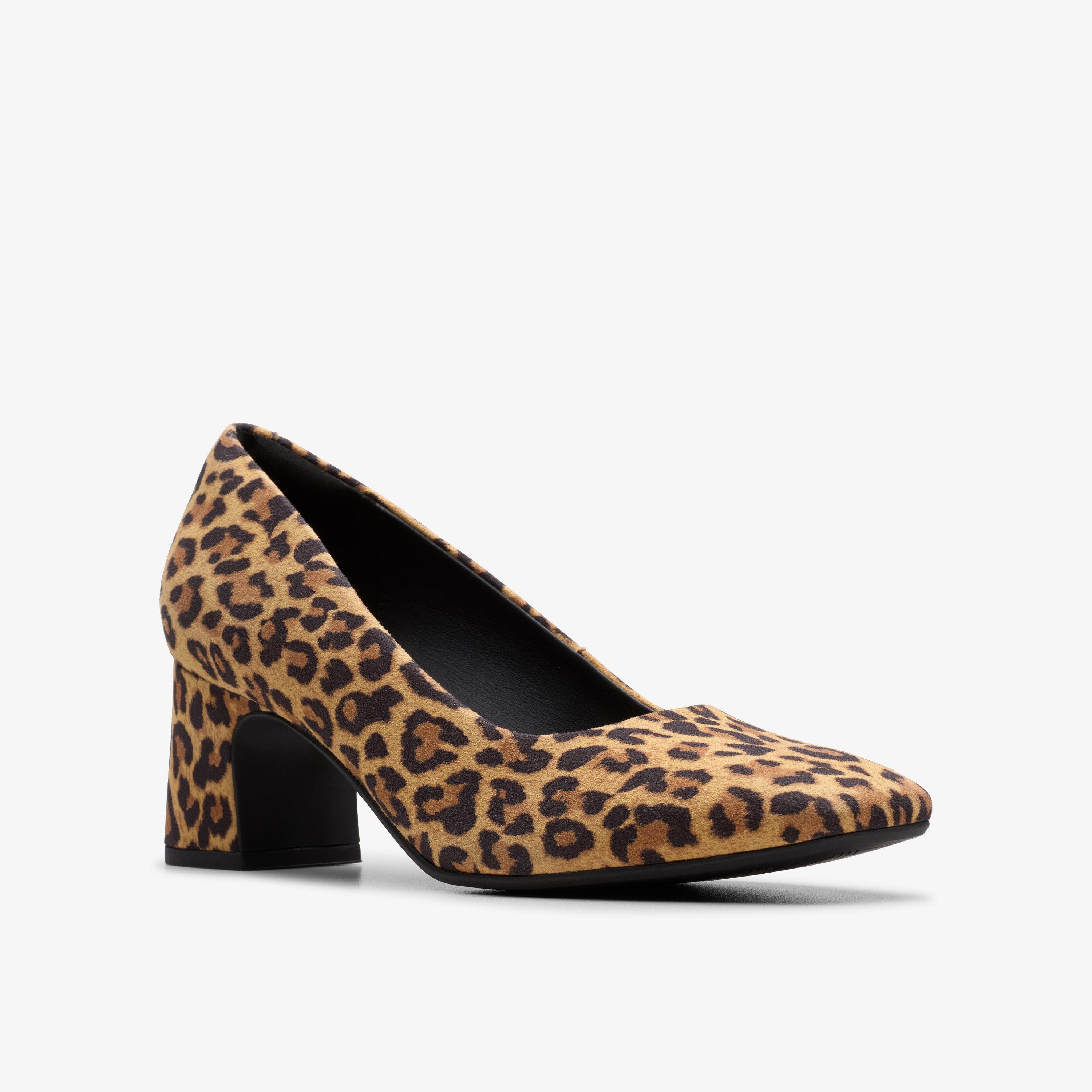 Fernie Court Leopard Suede