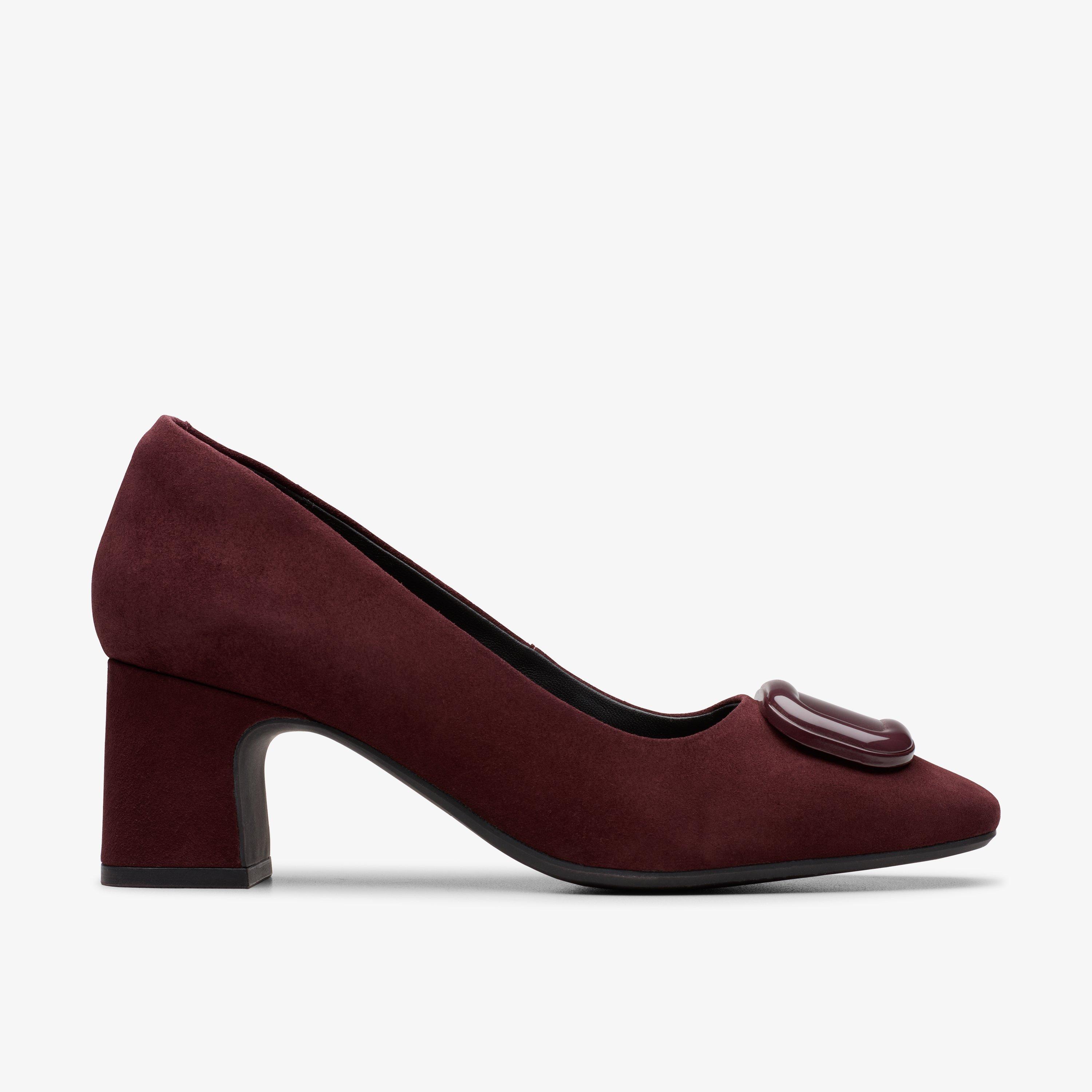Clarks Fernie Trim In Red
