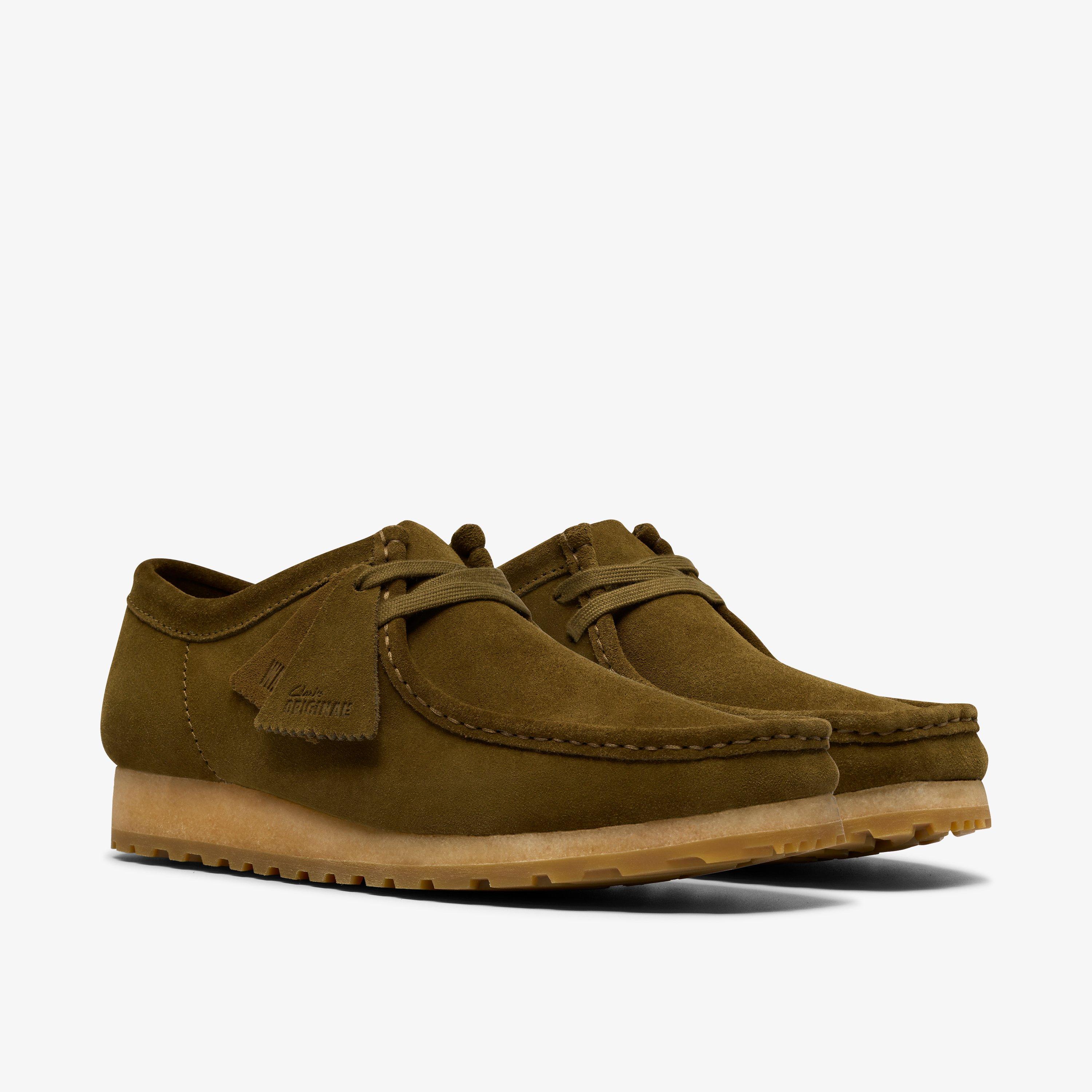 Wallabee RB Olive Suede