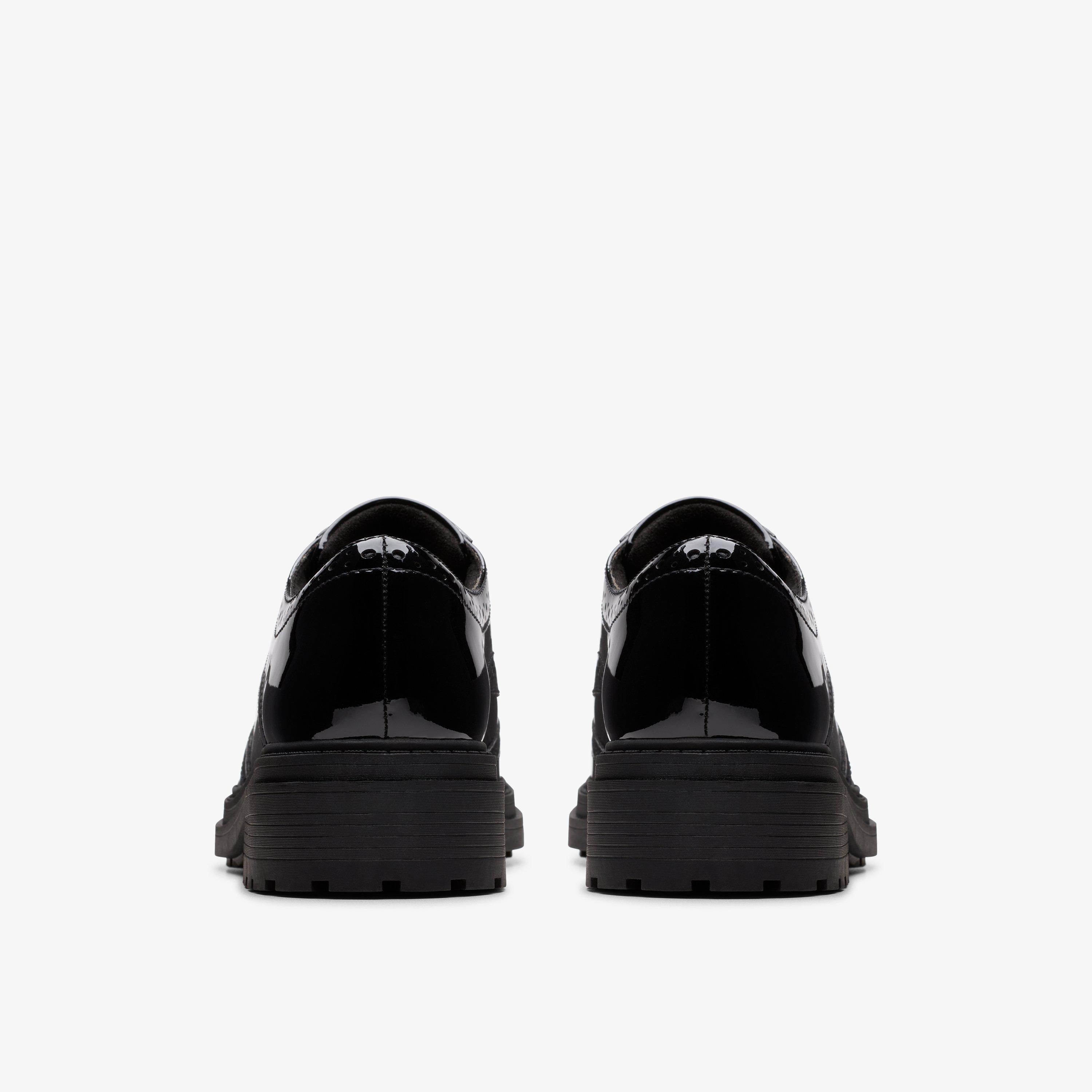 Clarks Orinoco3 Derby voor dames, Zwart leder, 37.5 EU