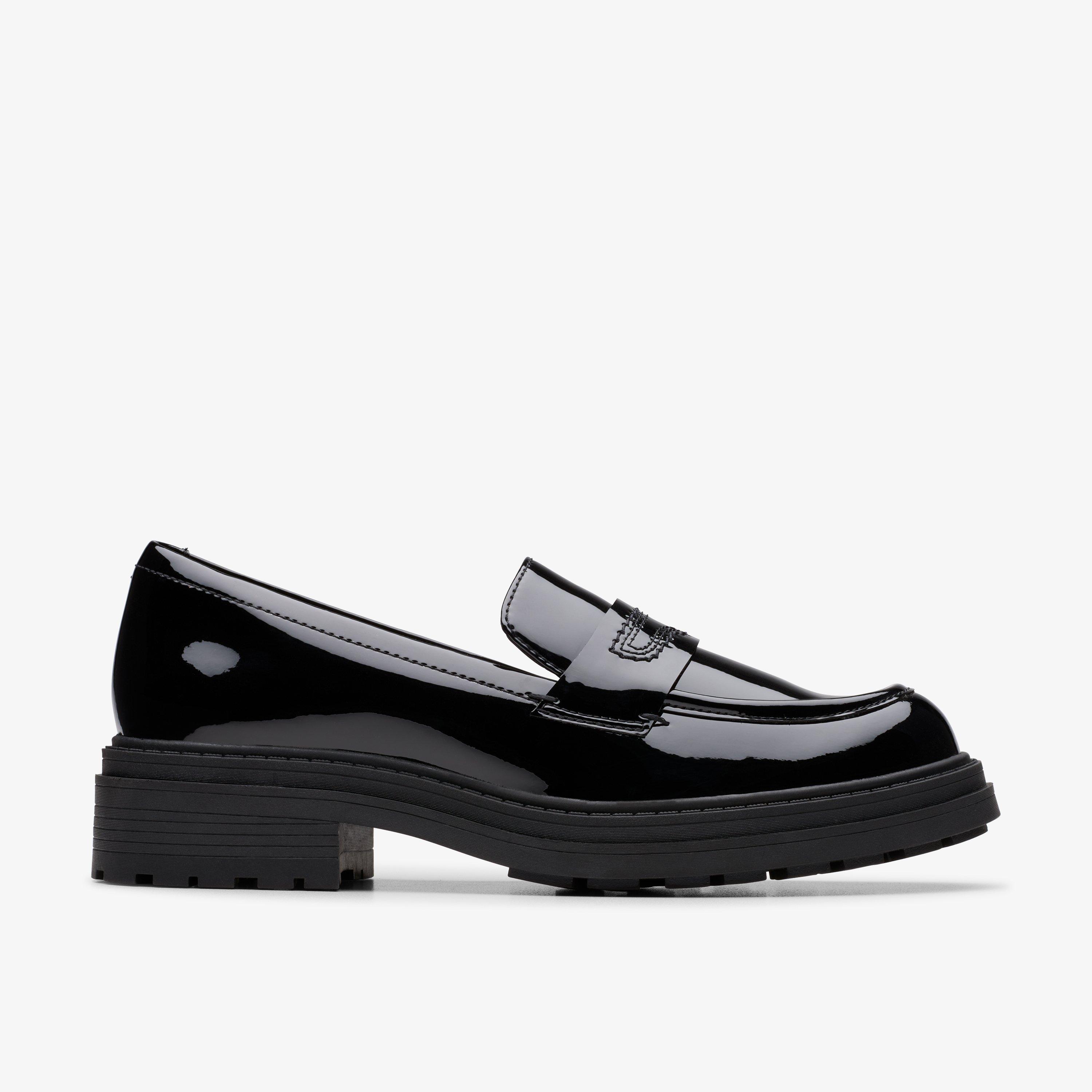 Orinoco 3 Edge Black Patent Loafers Slip Ons, view 1 of 6