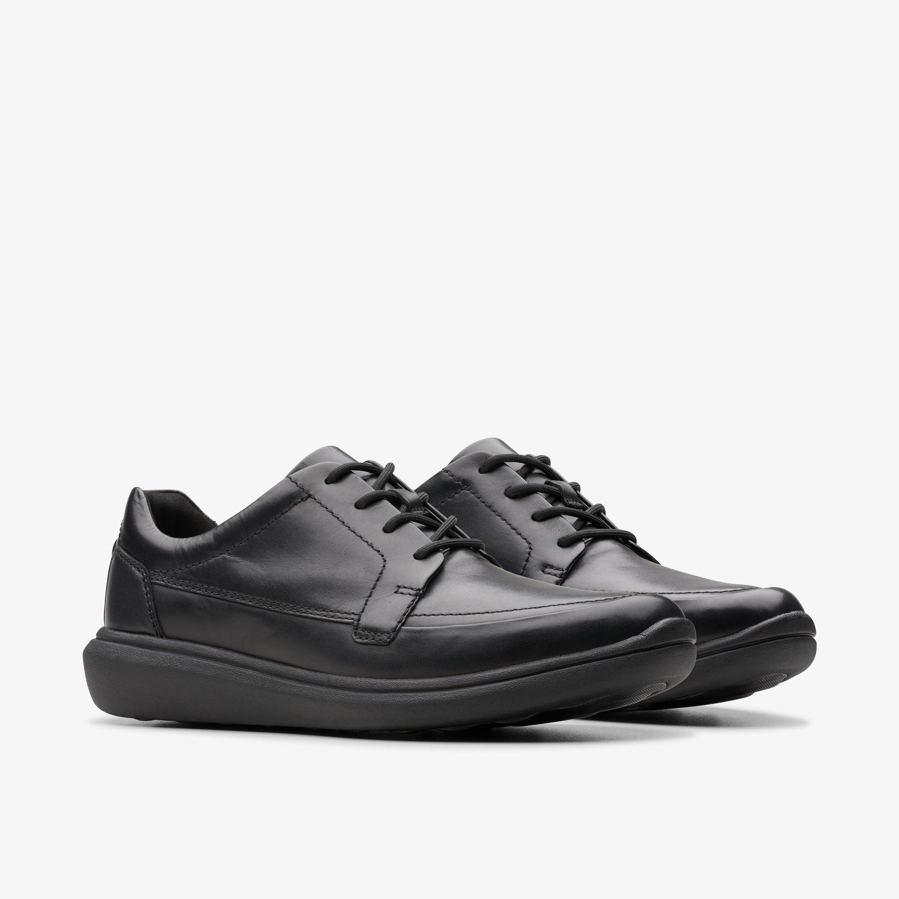 Watchet Lace Black Leather Lace Up, view 4 of 6