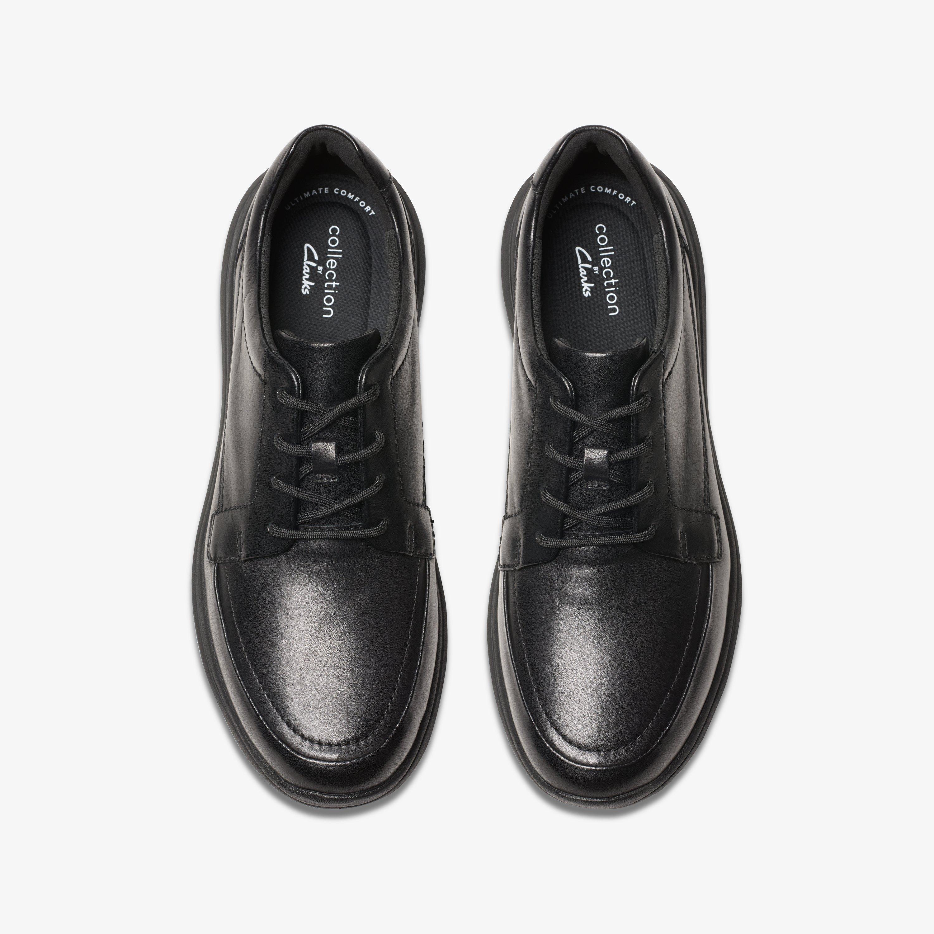 Watchet Lace Black Leather Lace Up, view 6 of 6