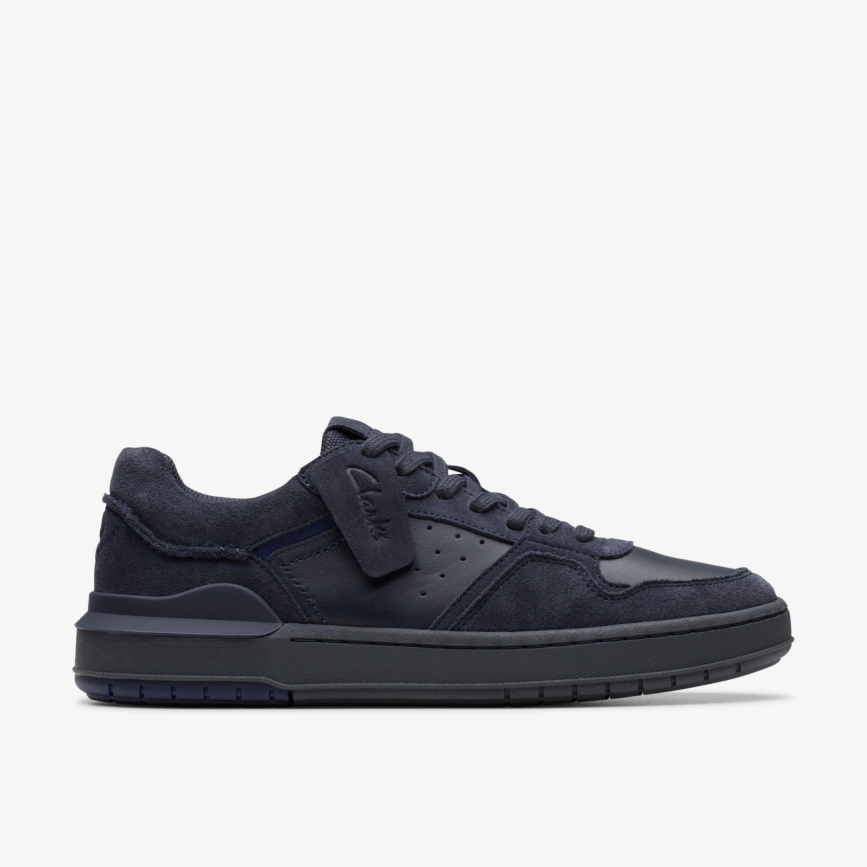 Size 12 Clarks Courtlite2 Lo Navy Suede shoes