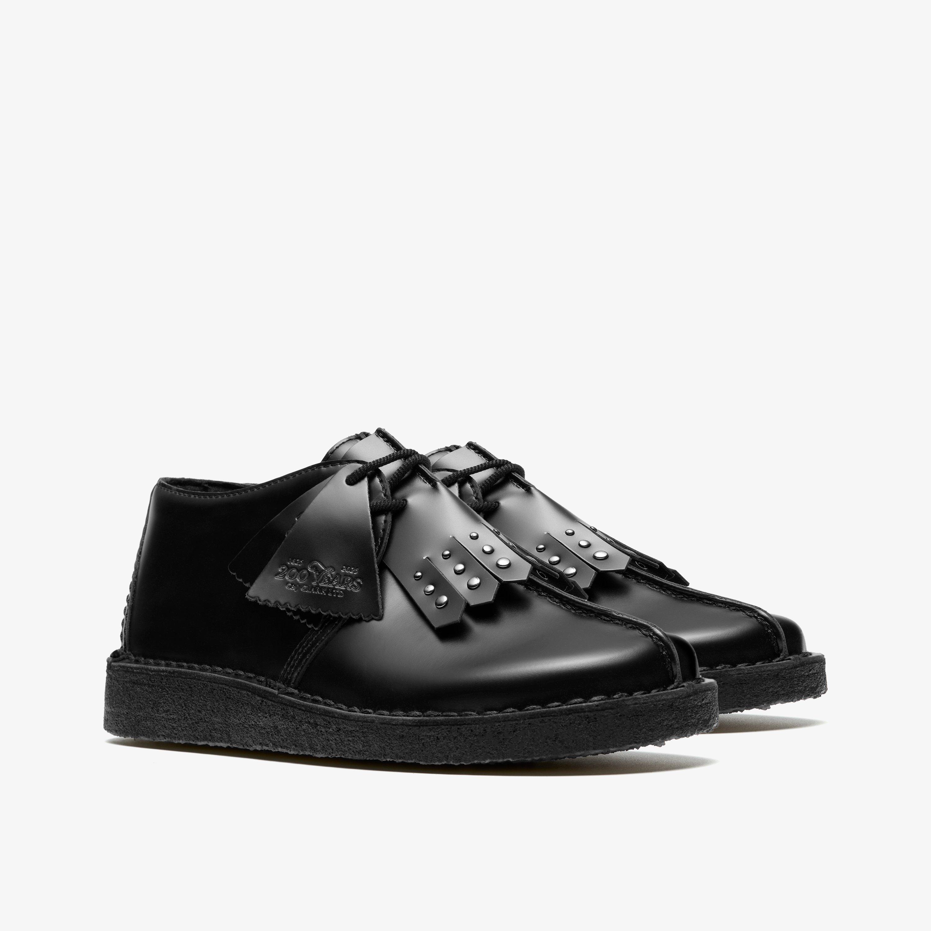 Desert Trek. Blk HiShine Lea