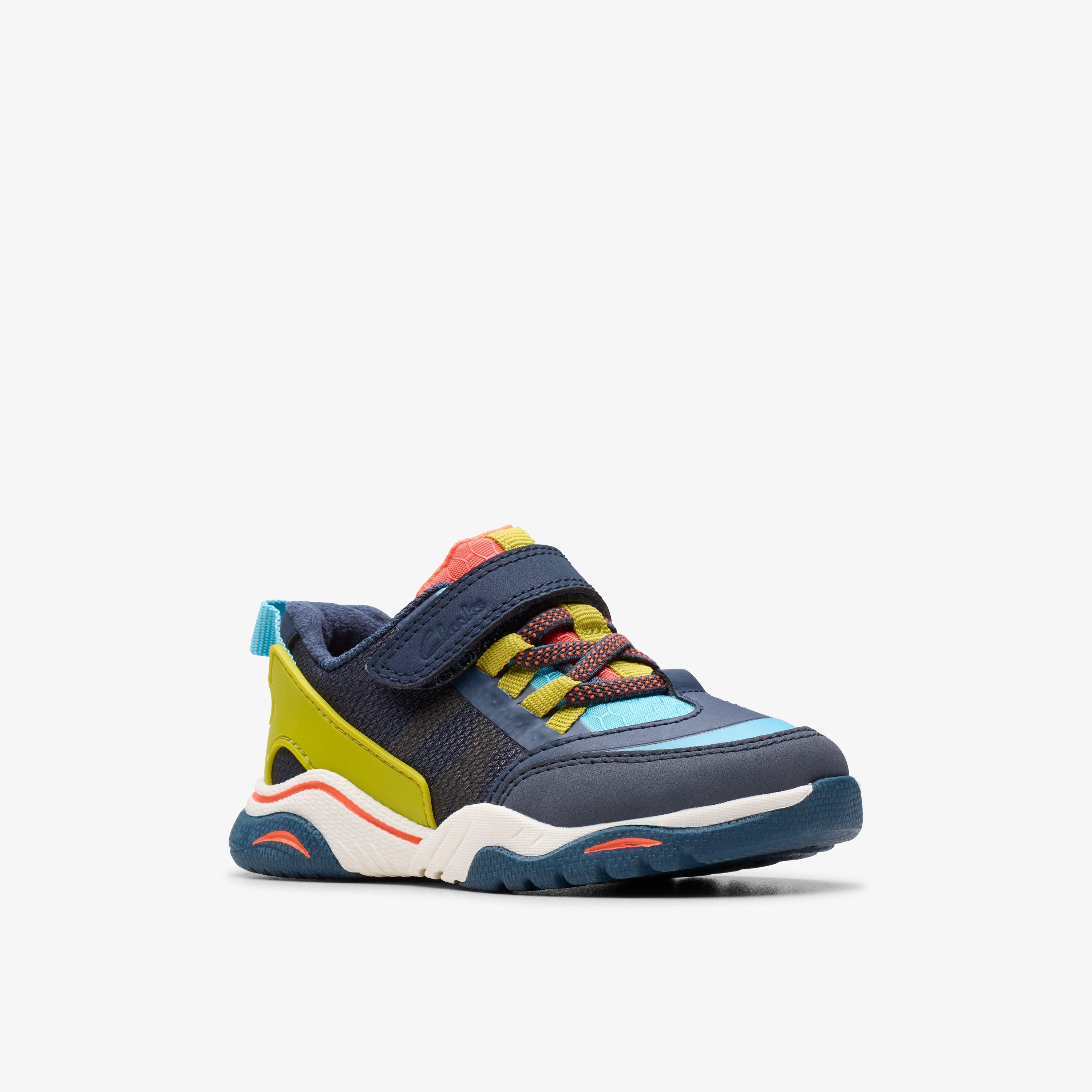 Feather Track Toddler — Blue