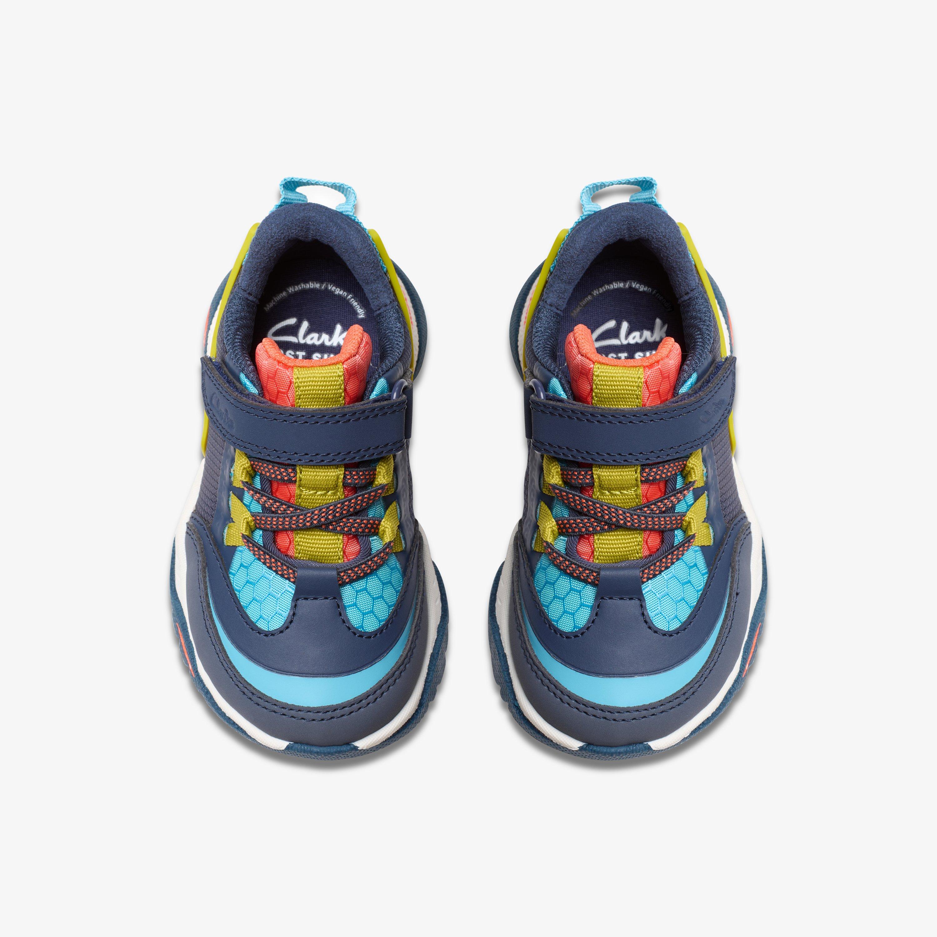 Feather Track Toddler — Blue