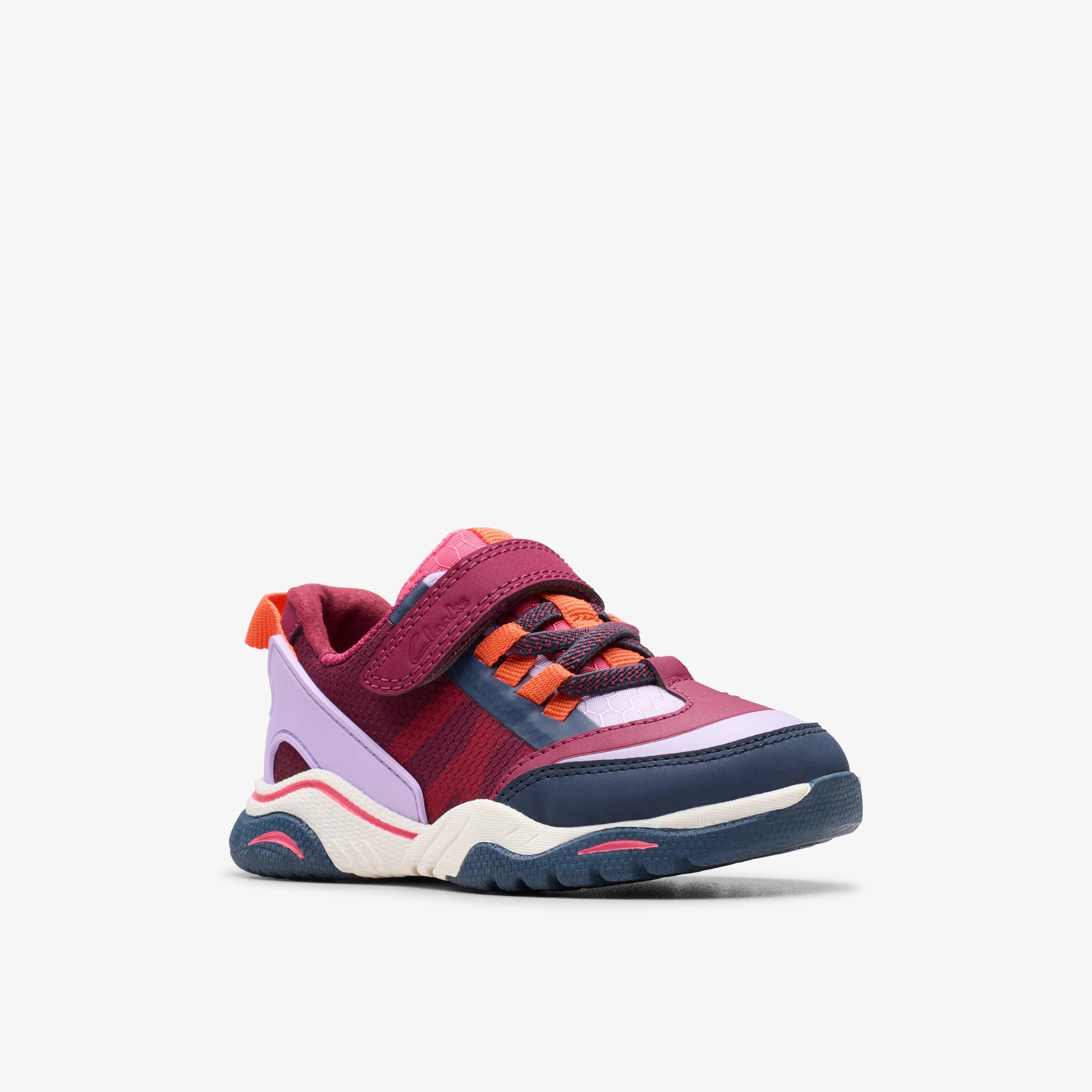 Feather Track Toddler — Purple