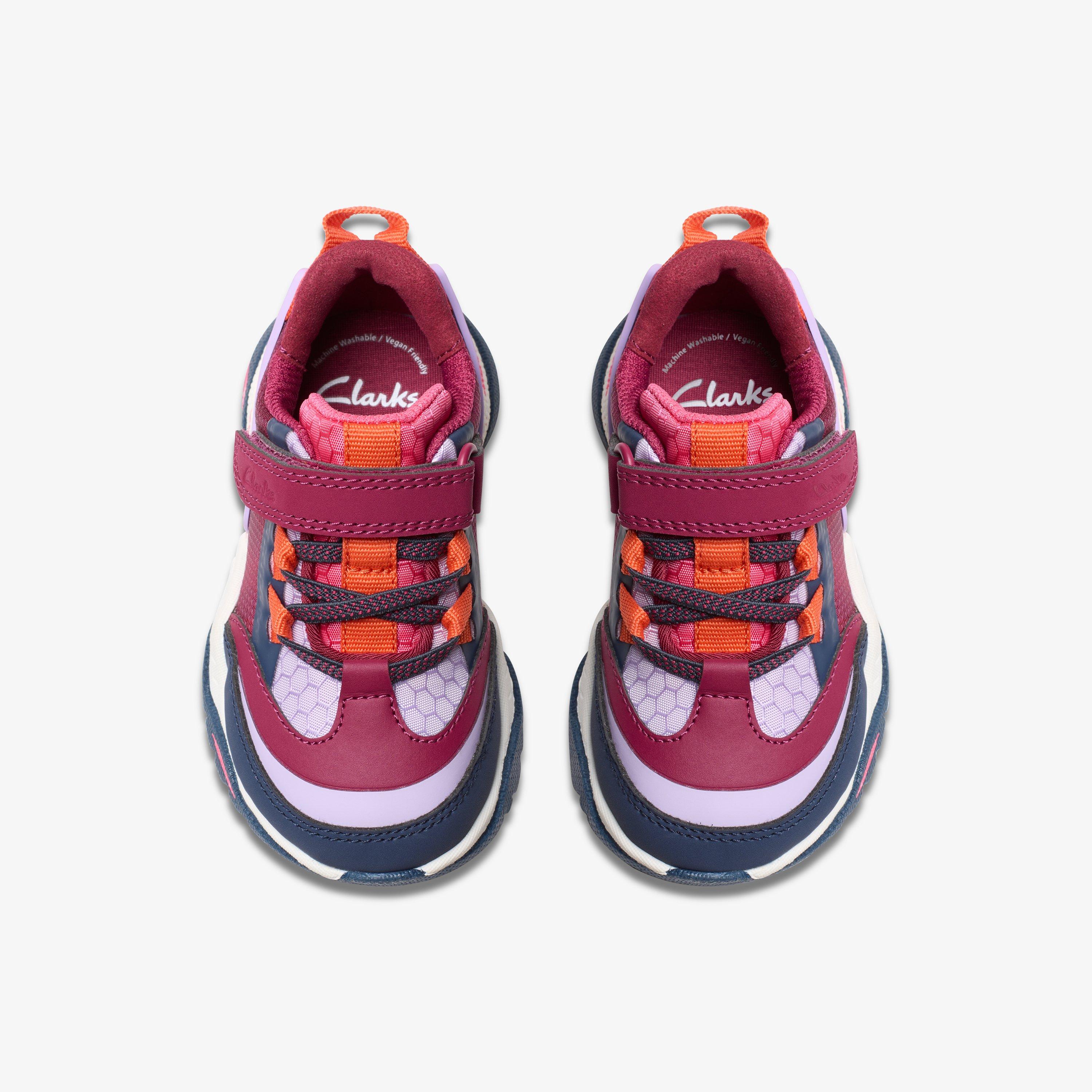 Feather Track Toddler — Purple