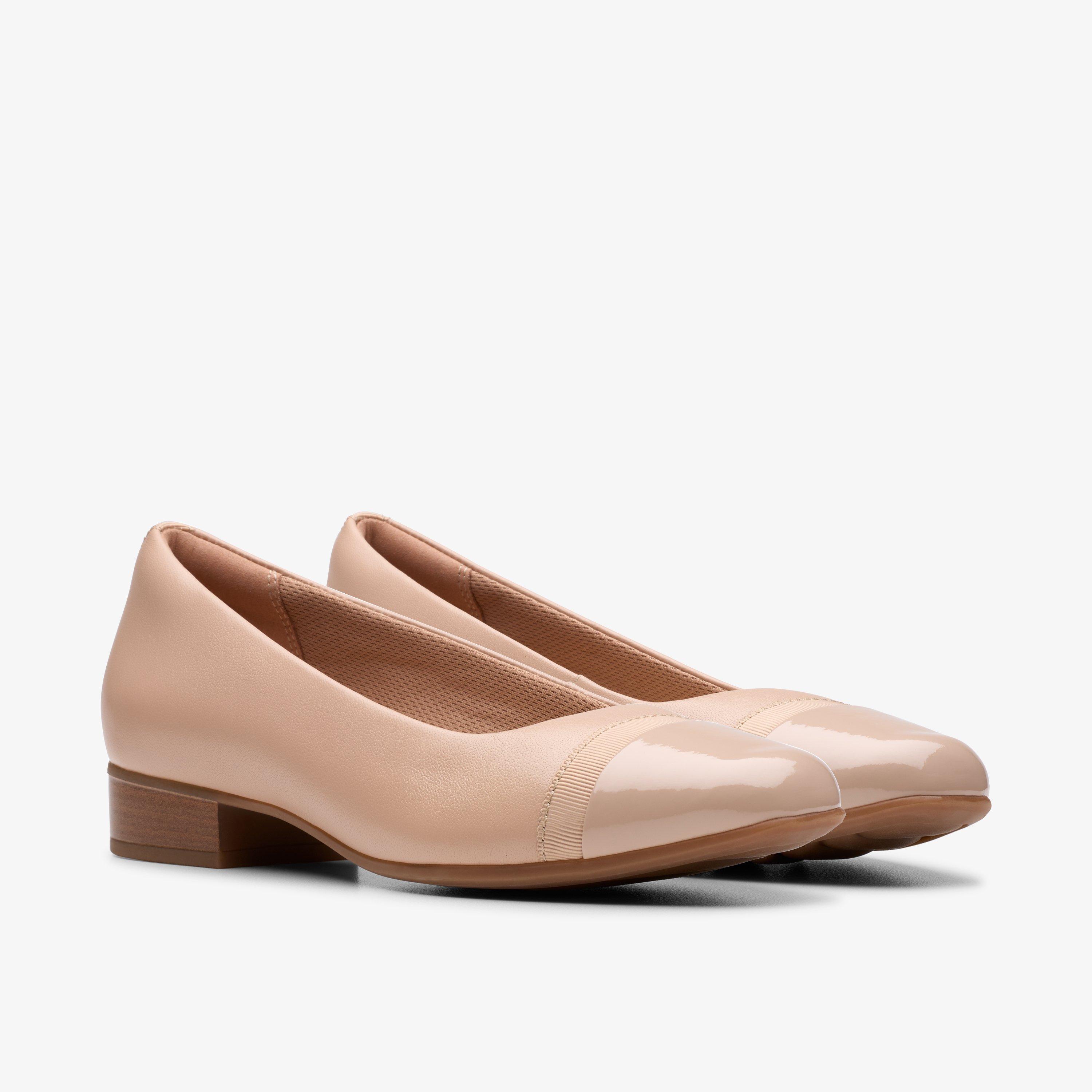 Clarks Donna Juliet Trim: Mocassini In Pelle Nera, Perfetti Per Ufficio E Tempo Libero (Tacco 25 Mm)
