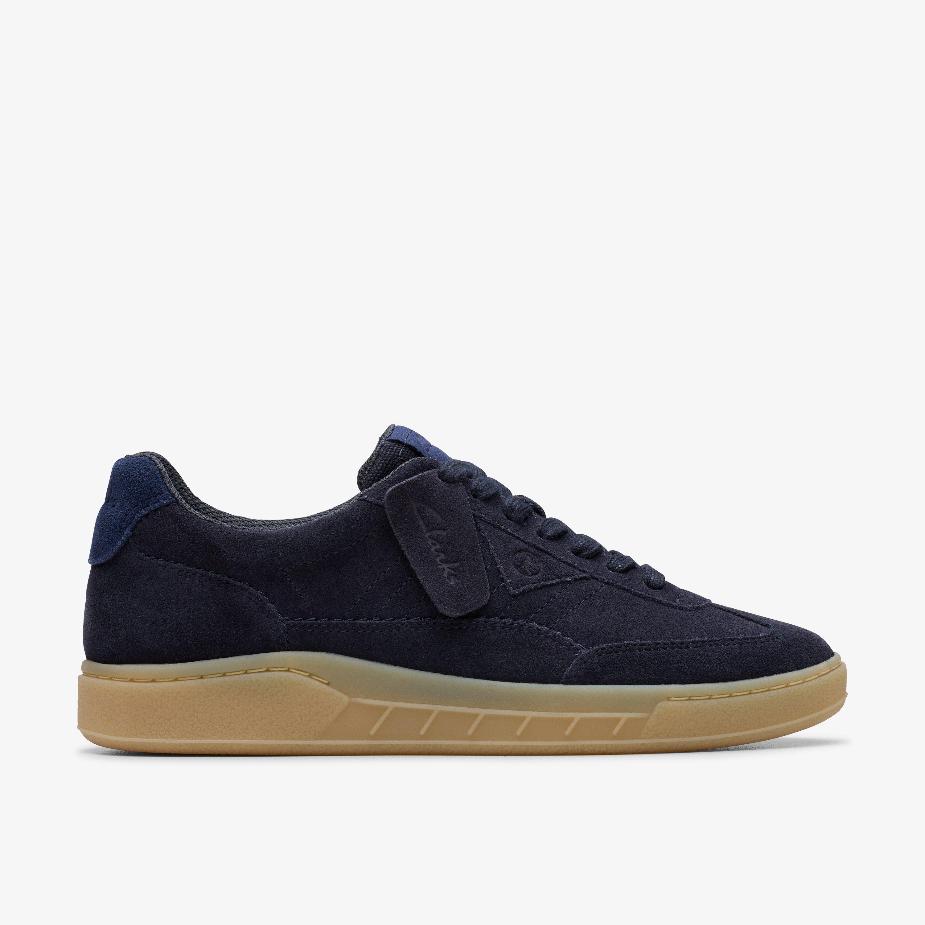 Size 12 Clarks CraftRally Ace Navy Combi shoes