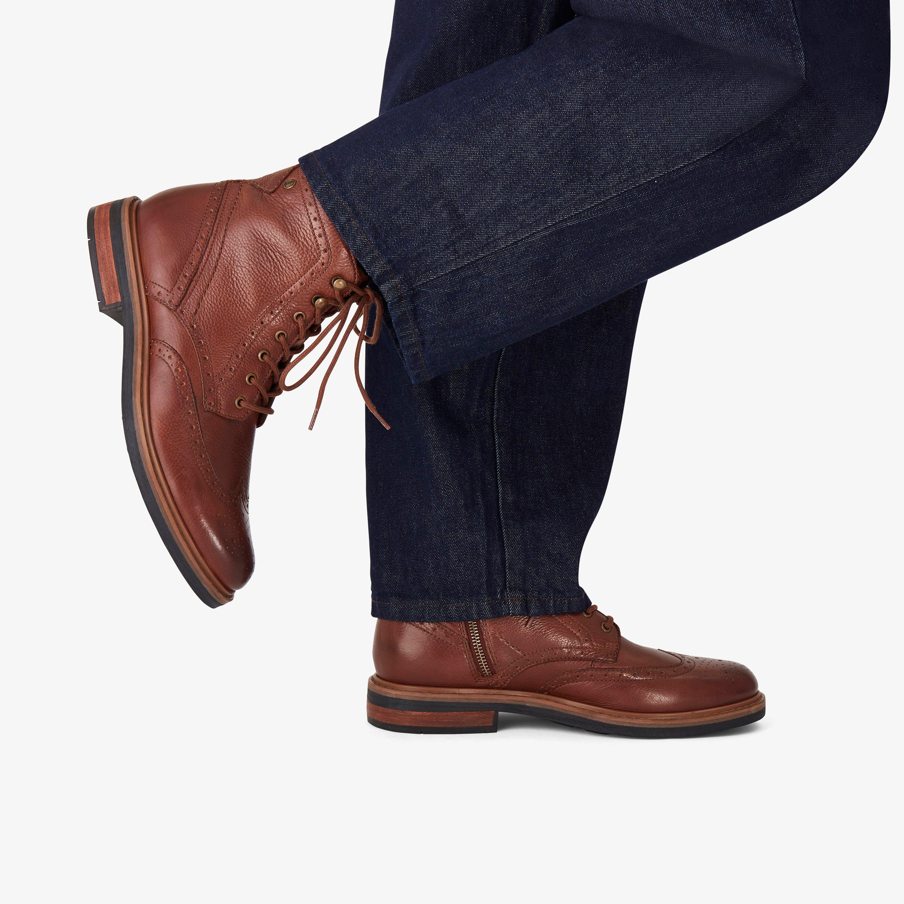 Newford LaceBT Mid Tan Lea