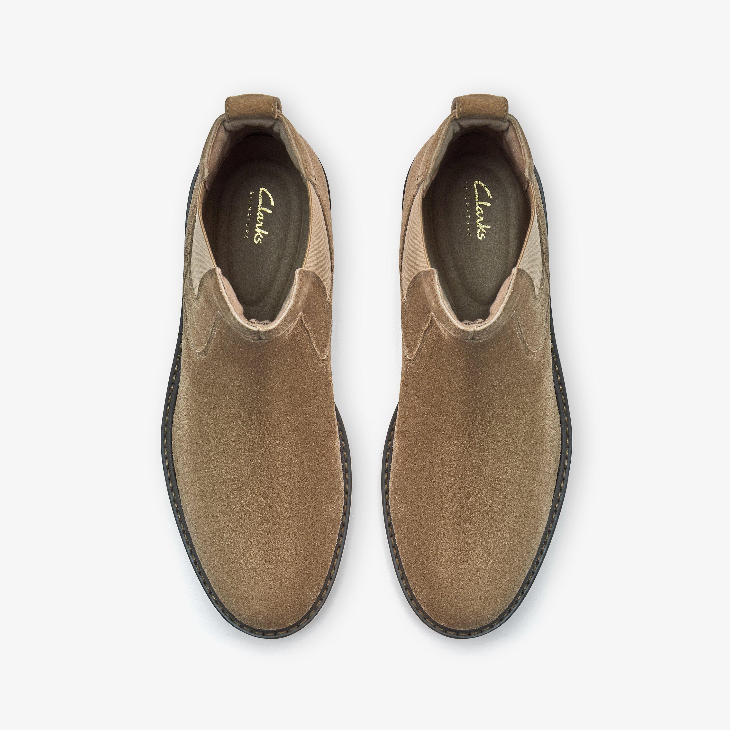 Newford Easy Dark Sand Suede