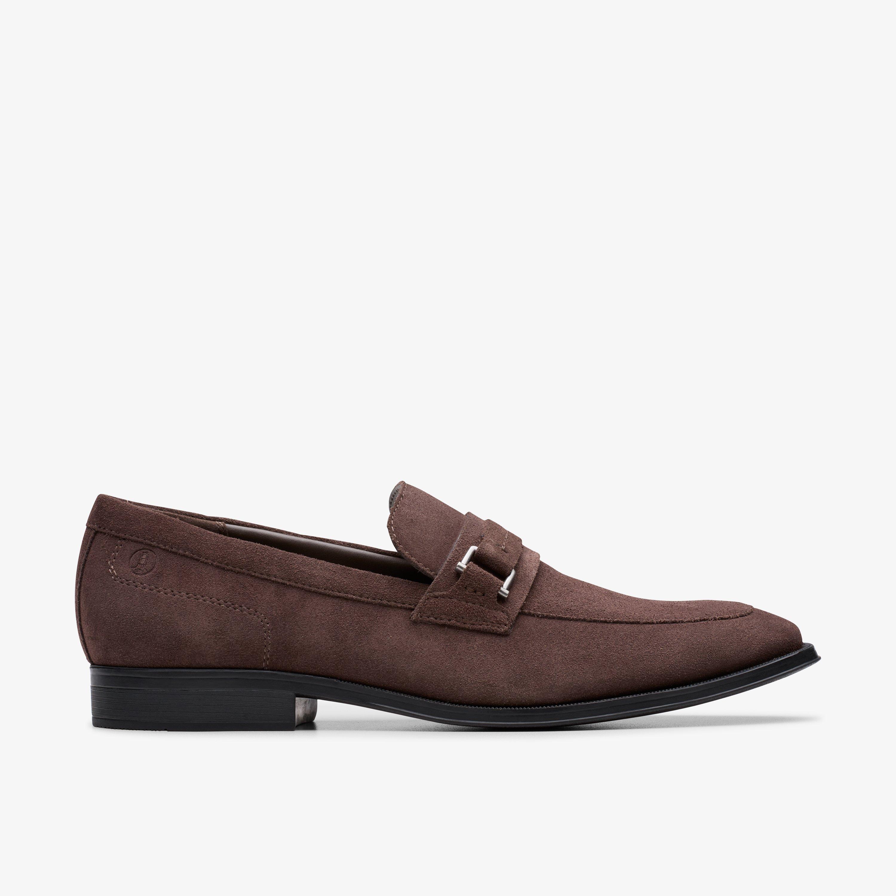 Clarks Paulton Lo Dark Brown Suede size 12