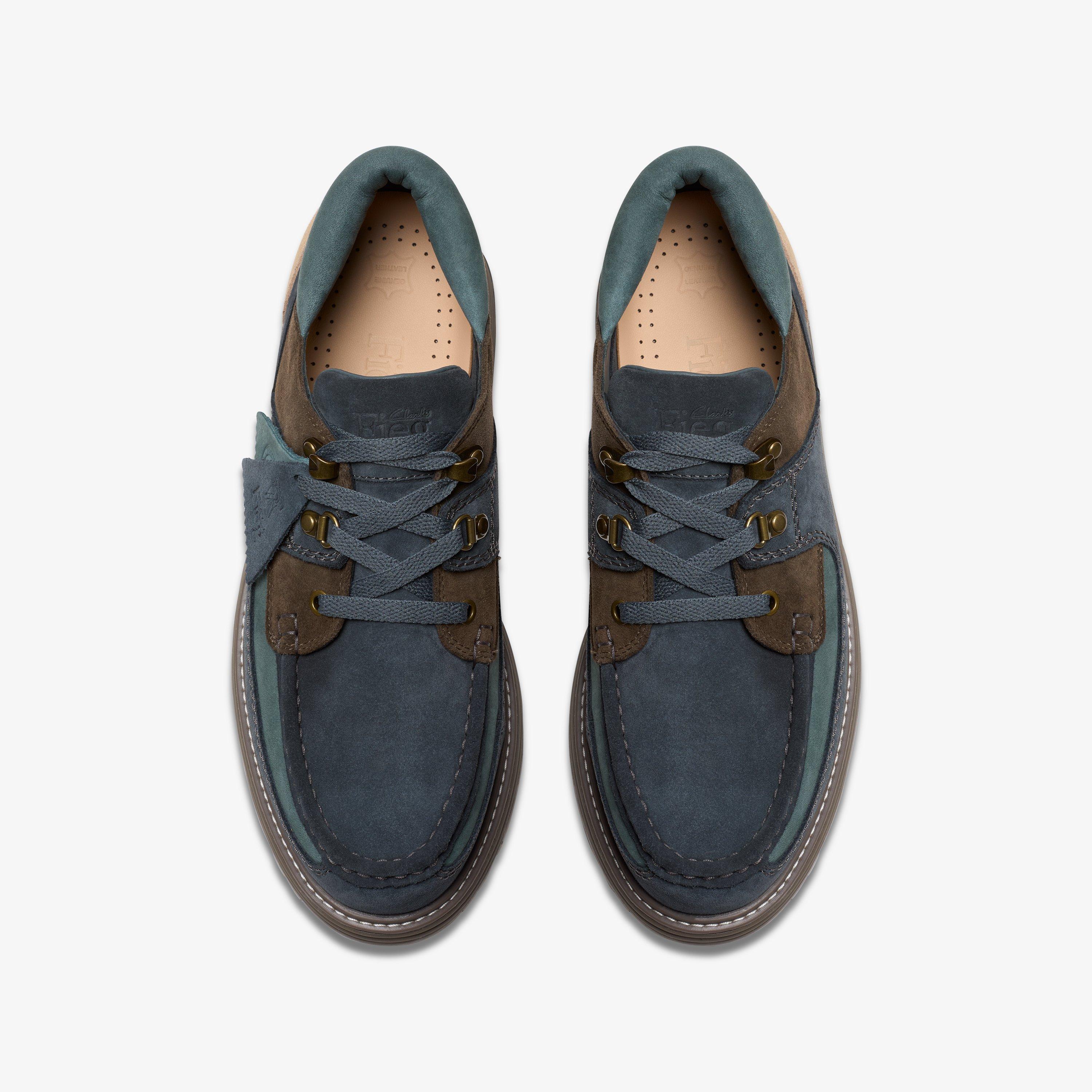 Sunderland Donkerblauwgroen combinatie Bootschoenen, view 6 of 7
