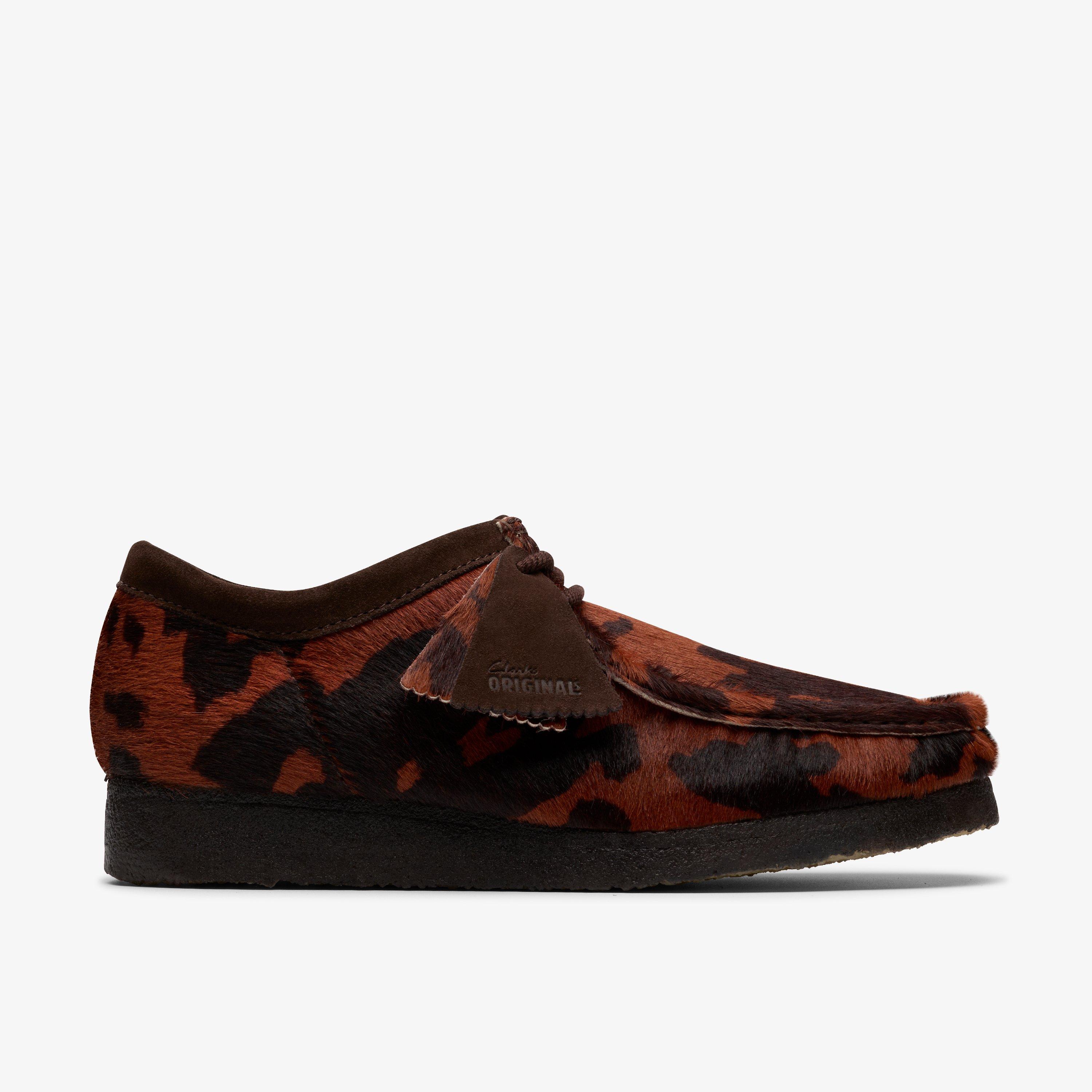 靴 Clark Wallabees Leather (Black) UK 8.5 Clarks Originals Wallabee | Black Leather | 26155514-BLK