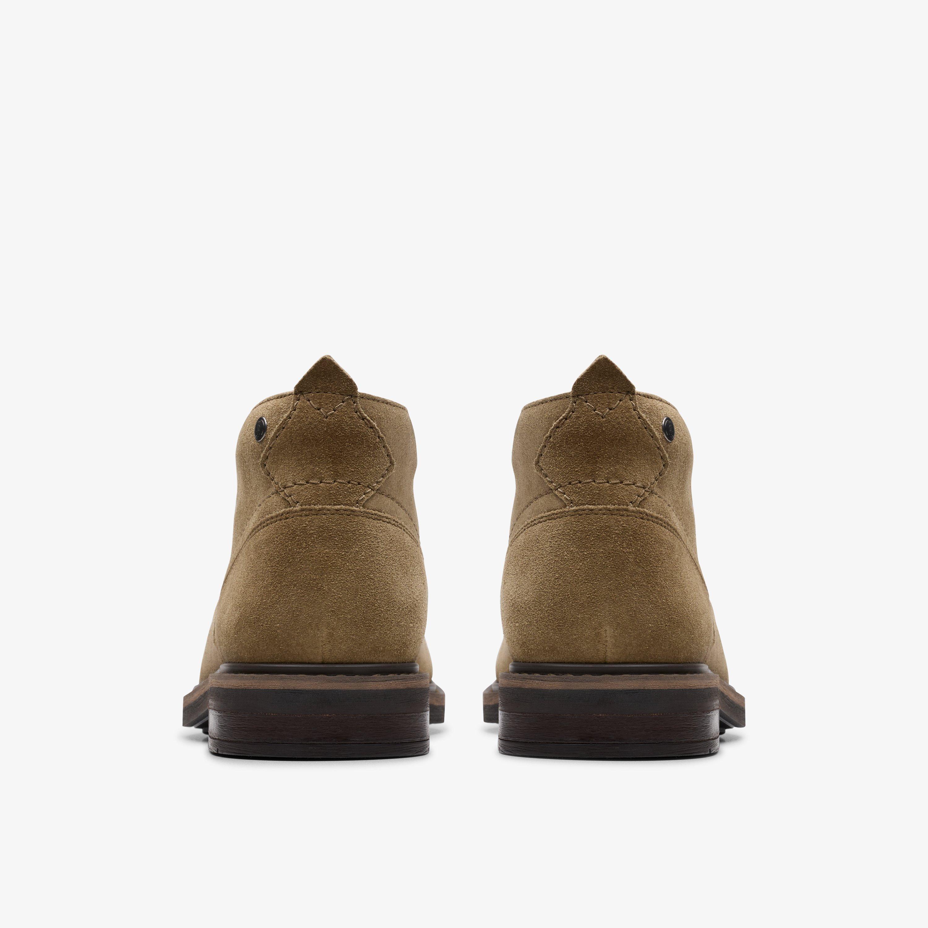 Newford Mid Dark Sand Suede