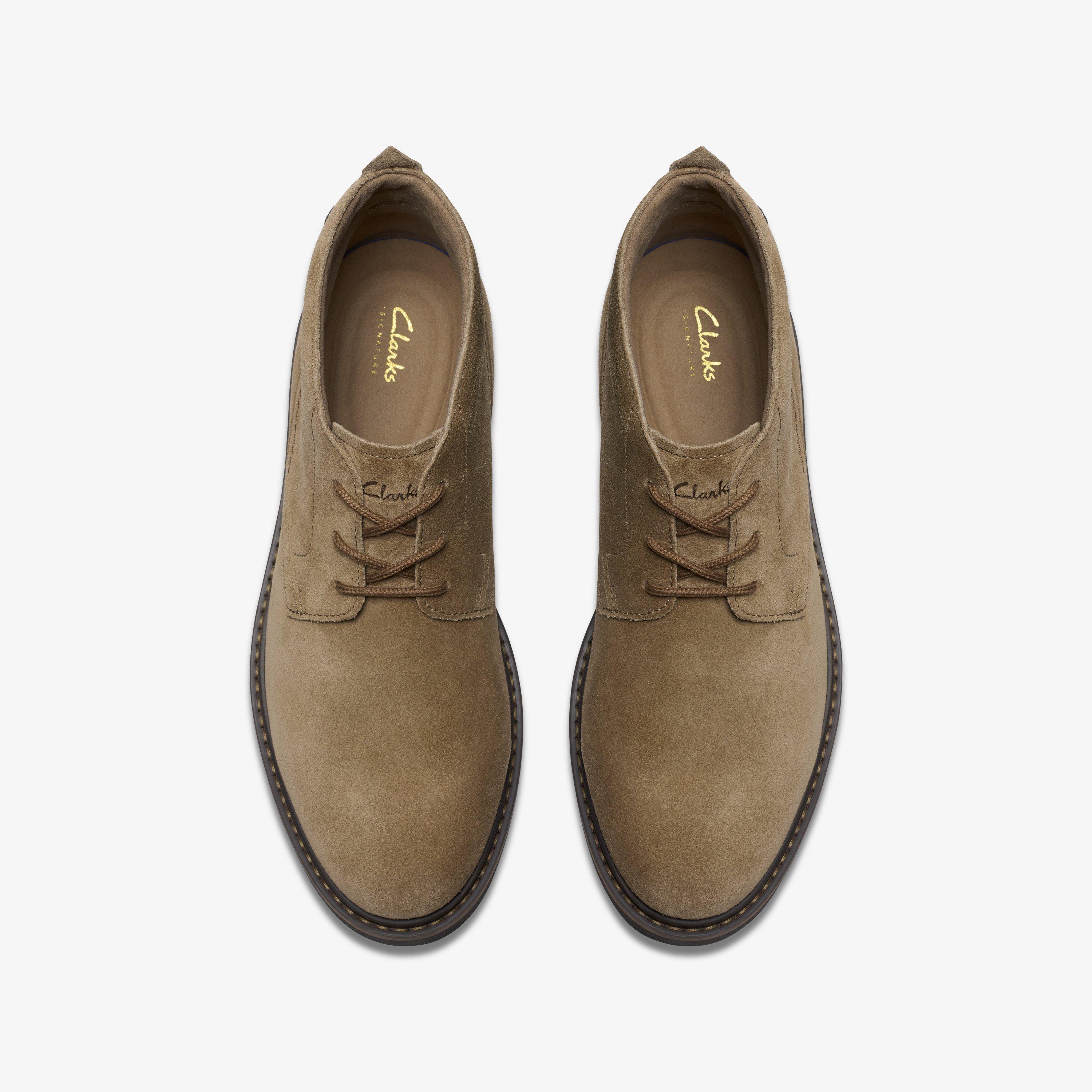 Newford Mid Dark Sand Suede