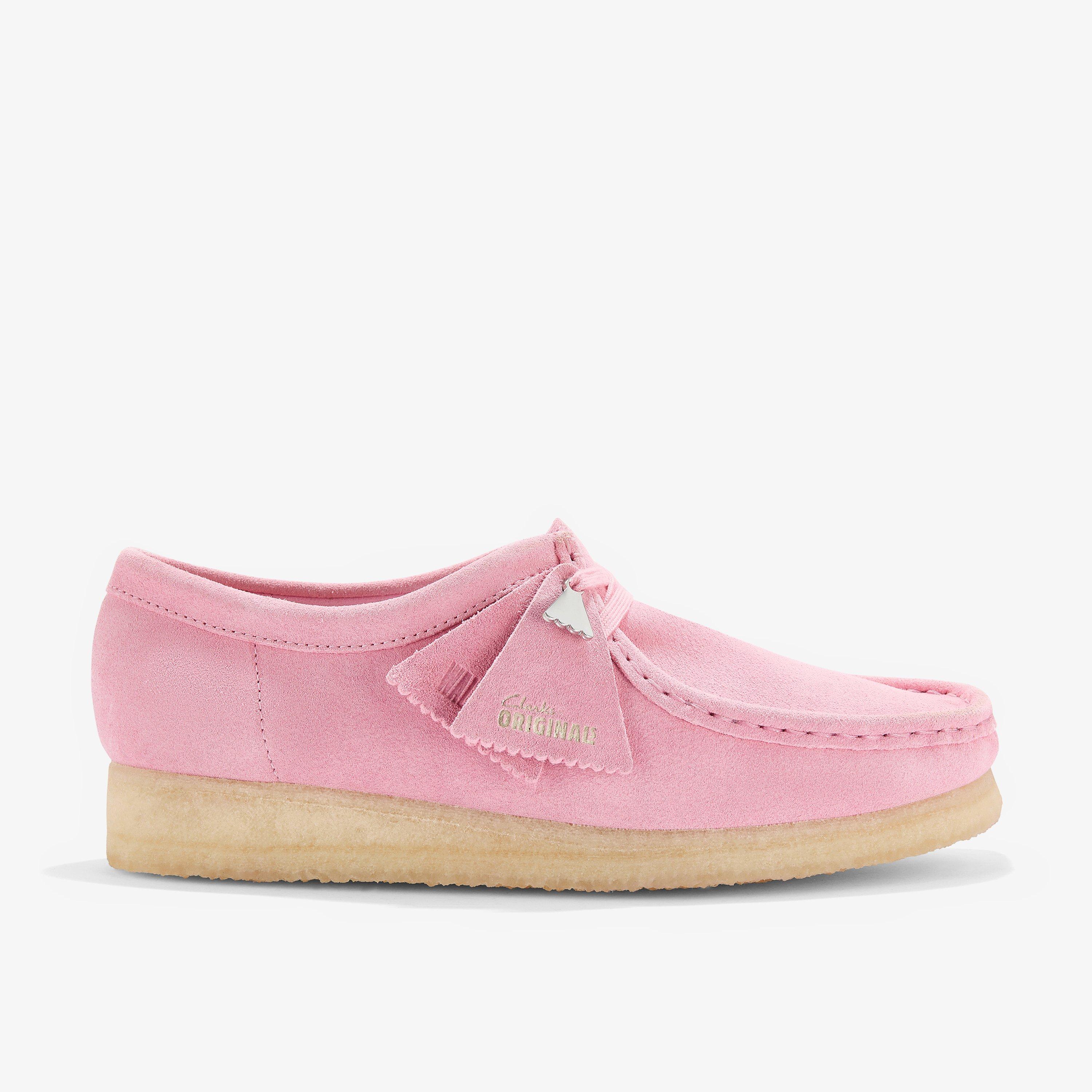 靴 Clarks wallabee pink Womens Wallabee Candy Pink | Clarks