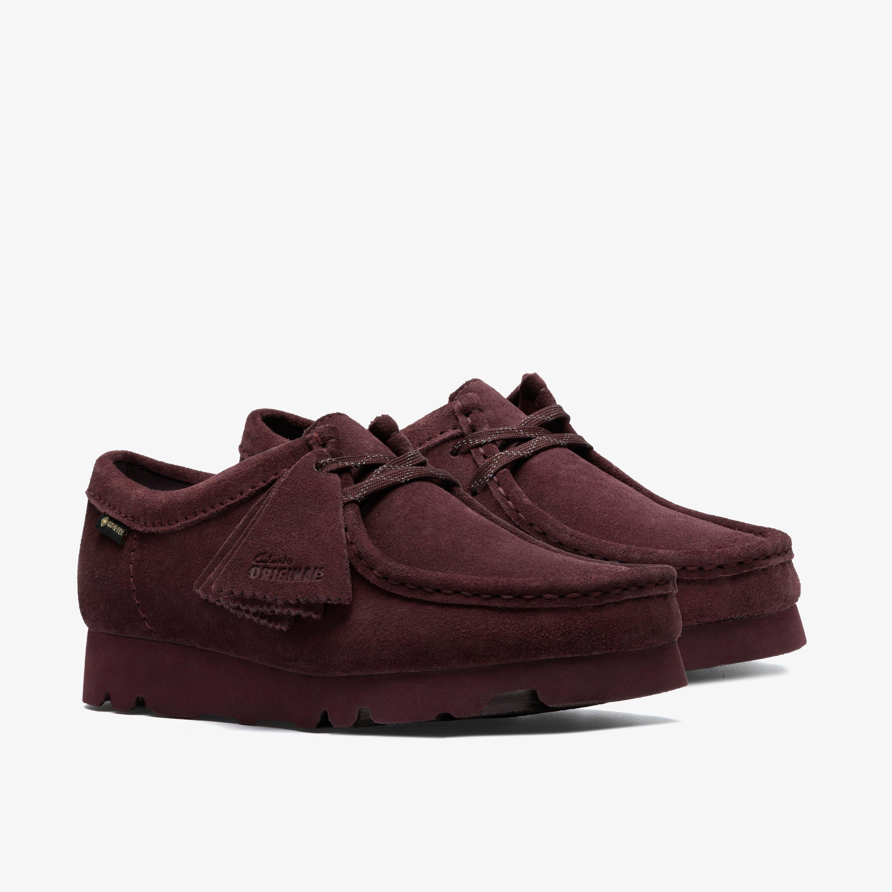 Wallabee GORE-TEX Purple Grape Suede Wallabee Chaussures à lacets, view 5 of 8