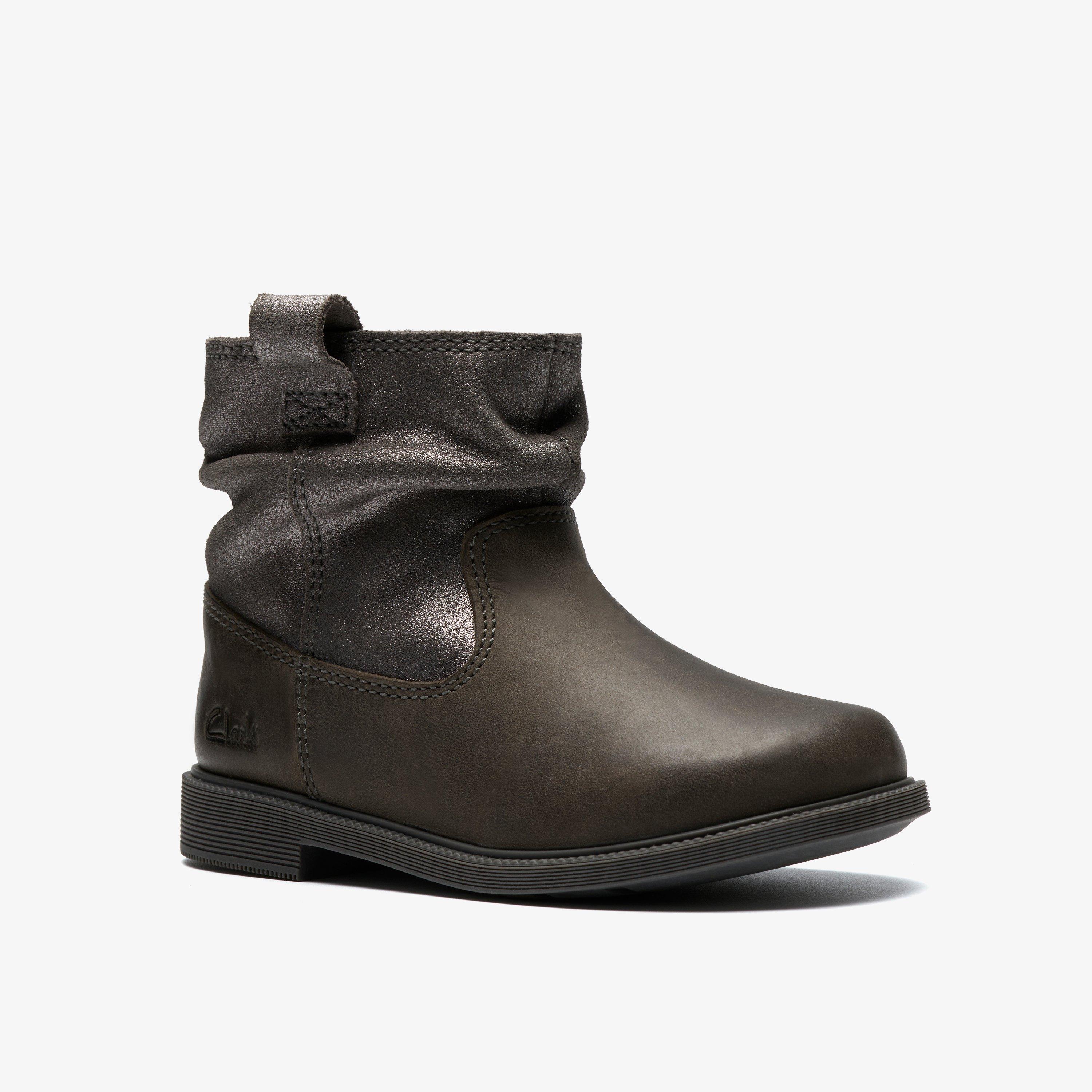 Oaklyn Top T. Pewter Suede