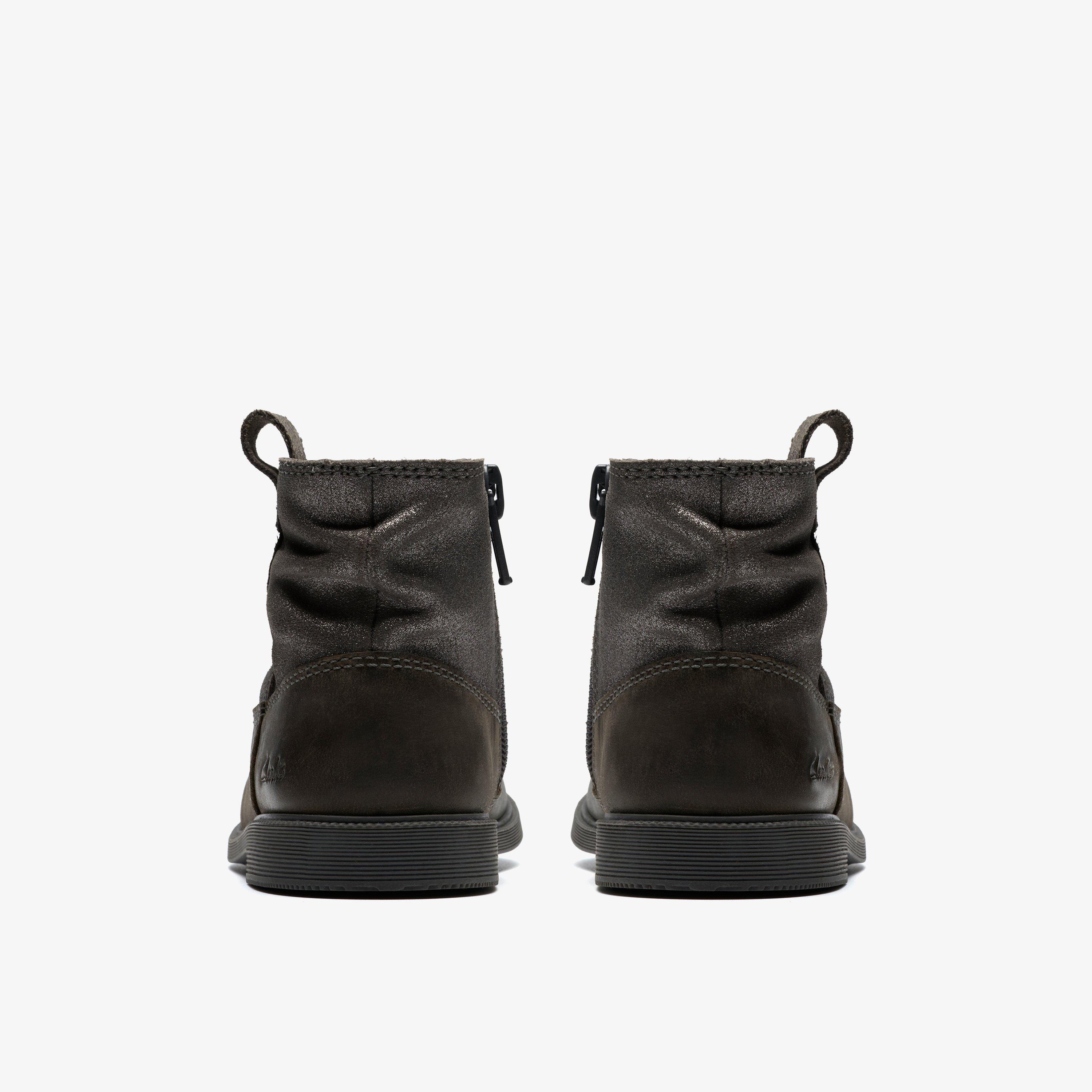 Oaklyn Top T. Pewter Suede