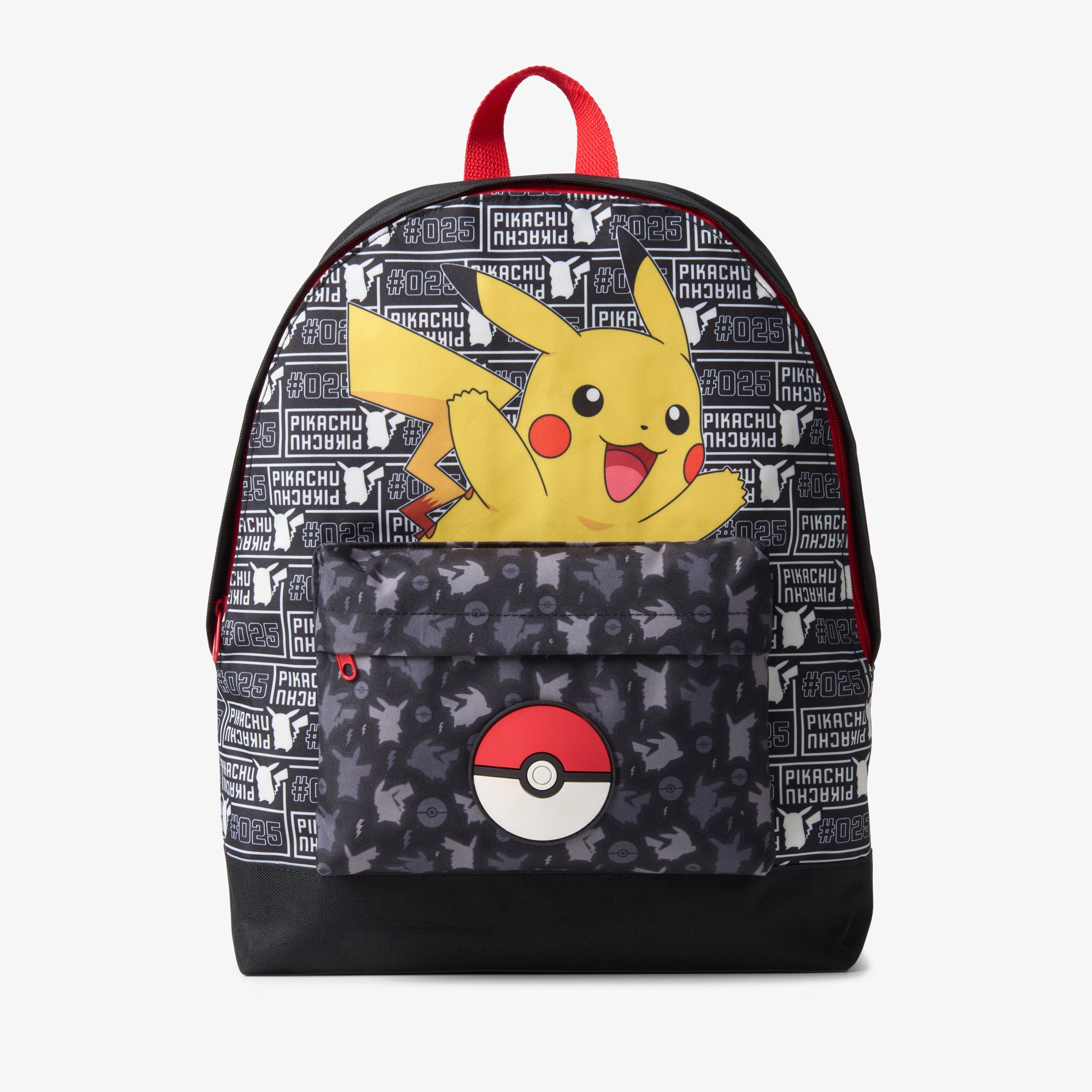 Pokemon Large Backpack Black Combination Backpack, view 1 of 4