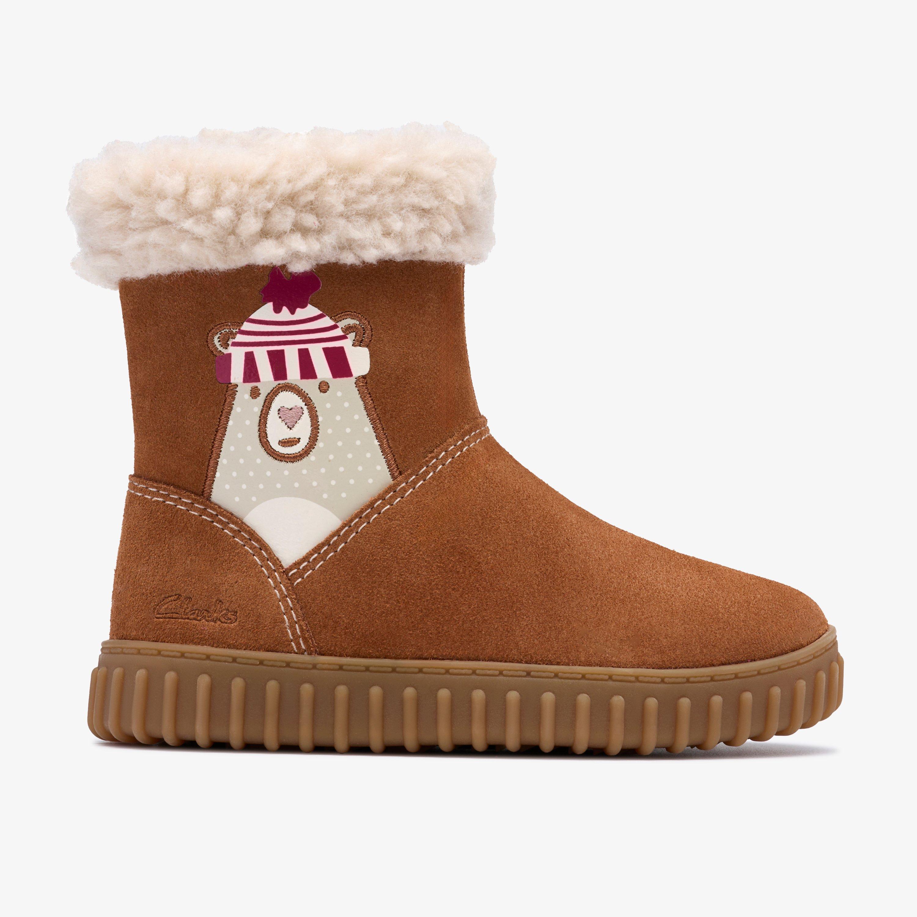 Cove Warm Toddler Tan Ankle Boots, view 1 of 6