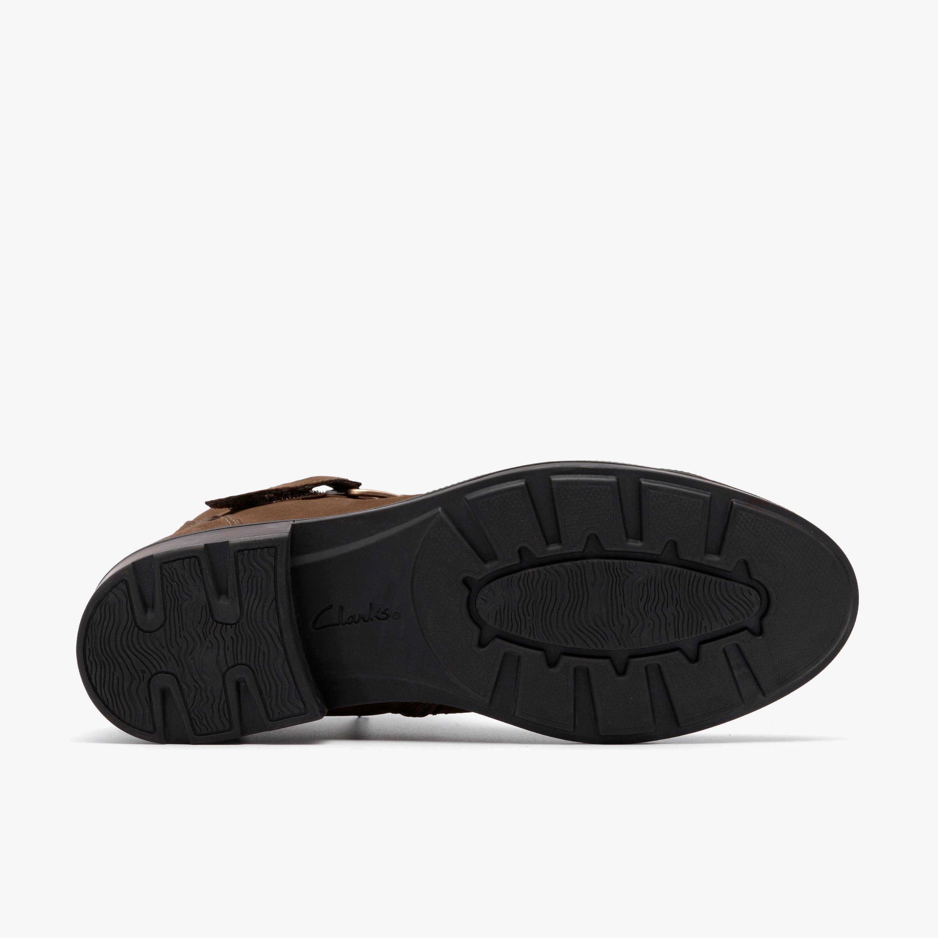 Adalynn Faye Mushroom Nubuck Ankle Boots, view 3 of 6