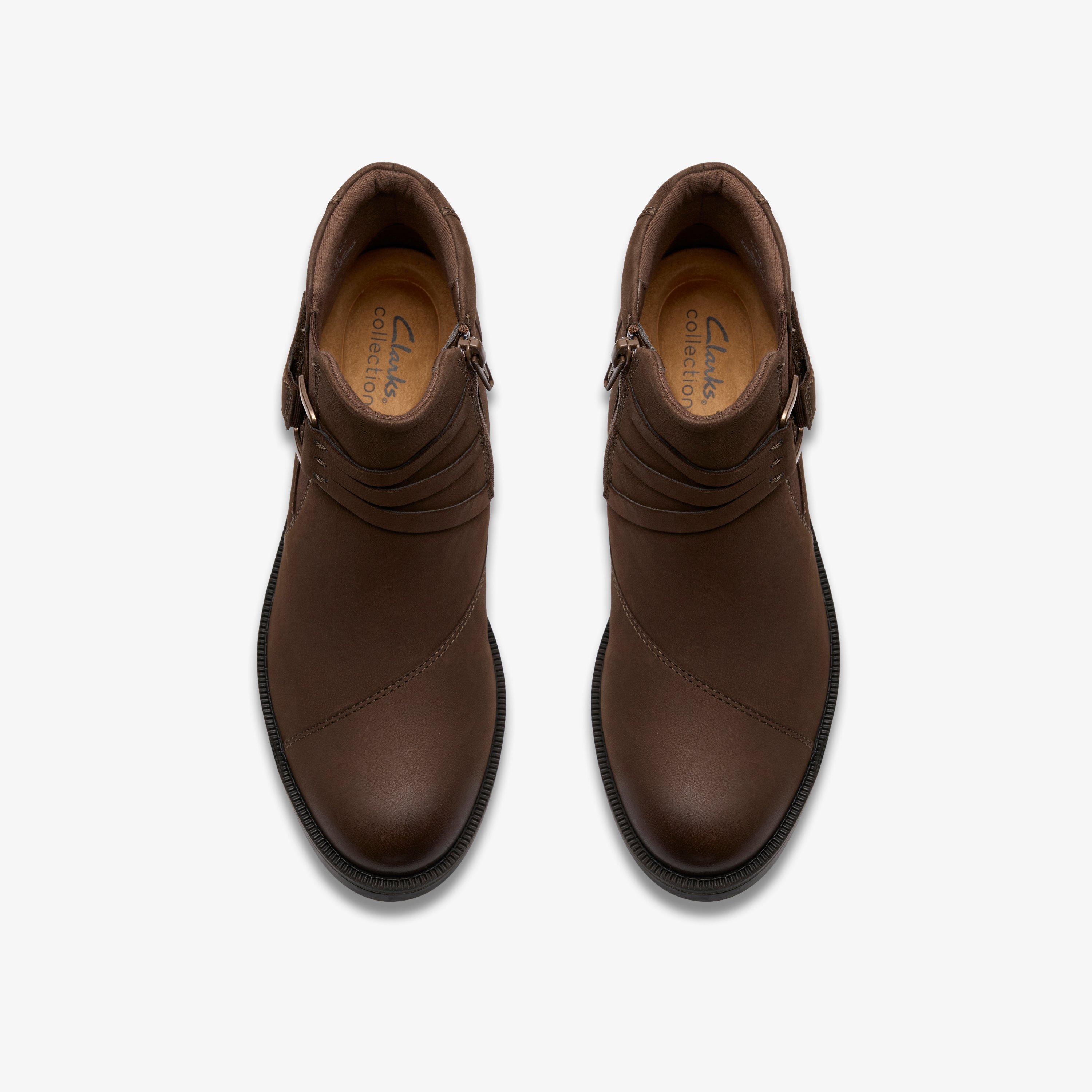 Adalynn Faye Mushroom Nubuck Ankle Boots, view 6 of 6
