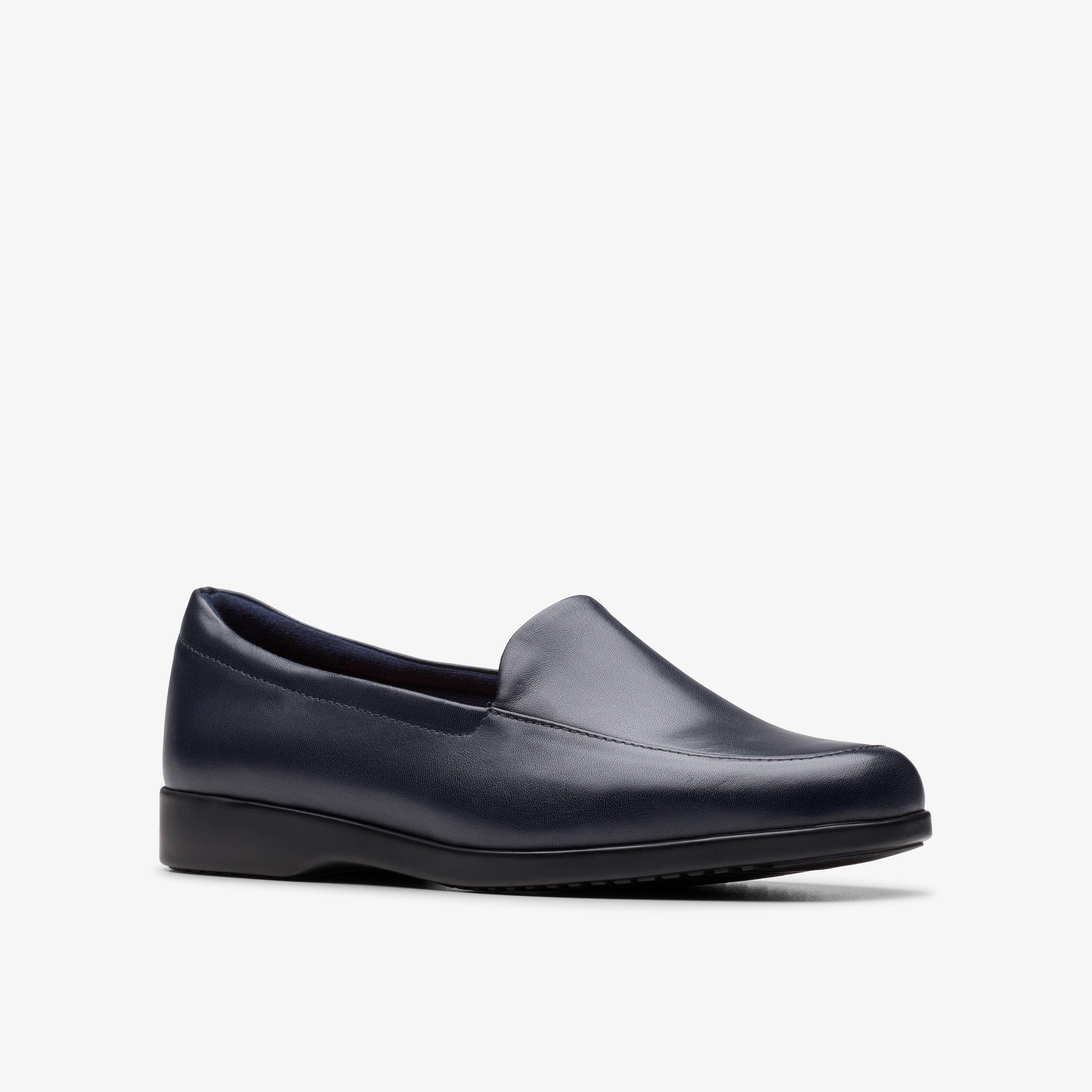 Georgia Navy Leather