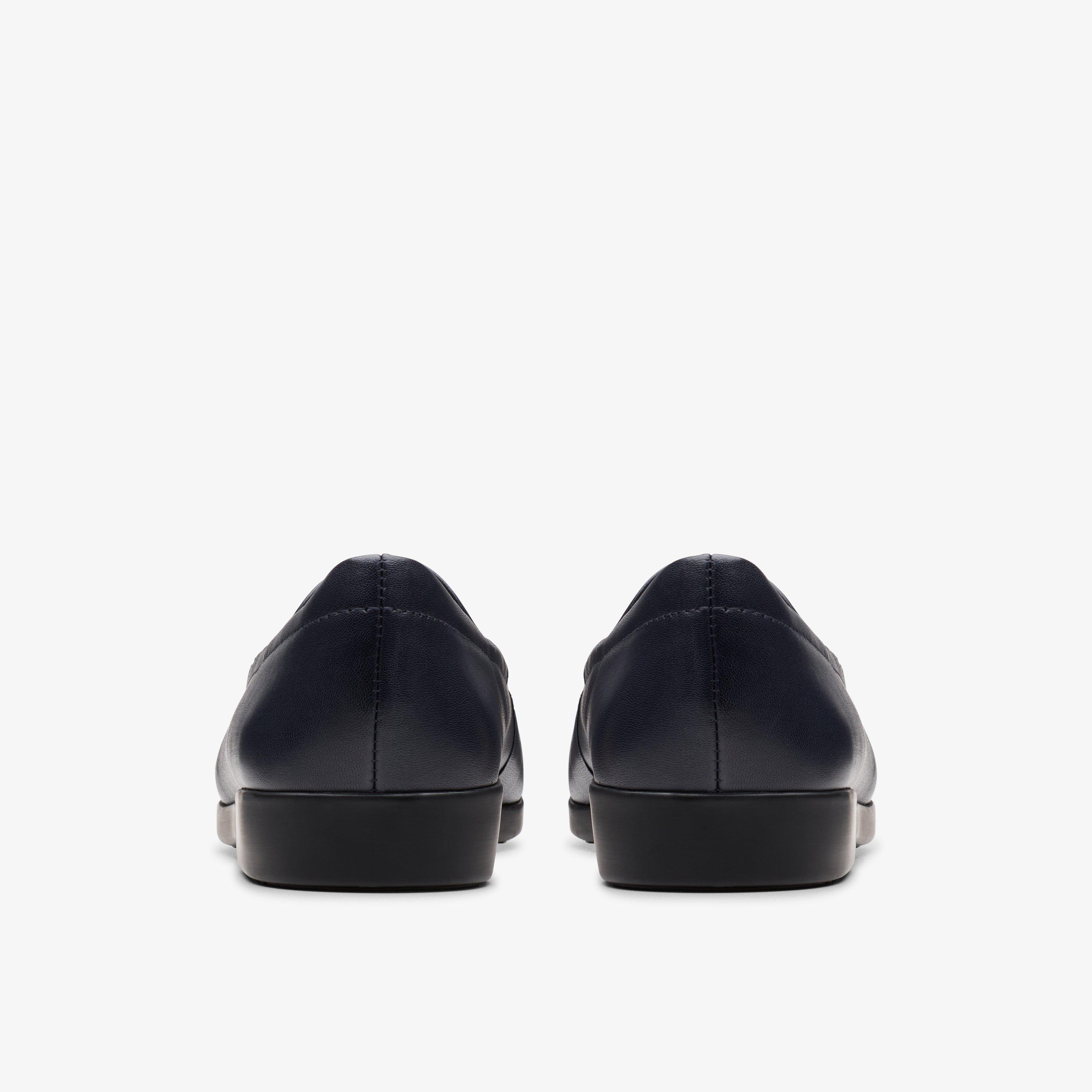 Georgia Navy Leather