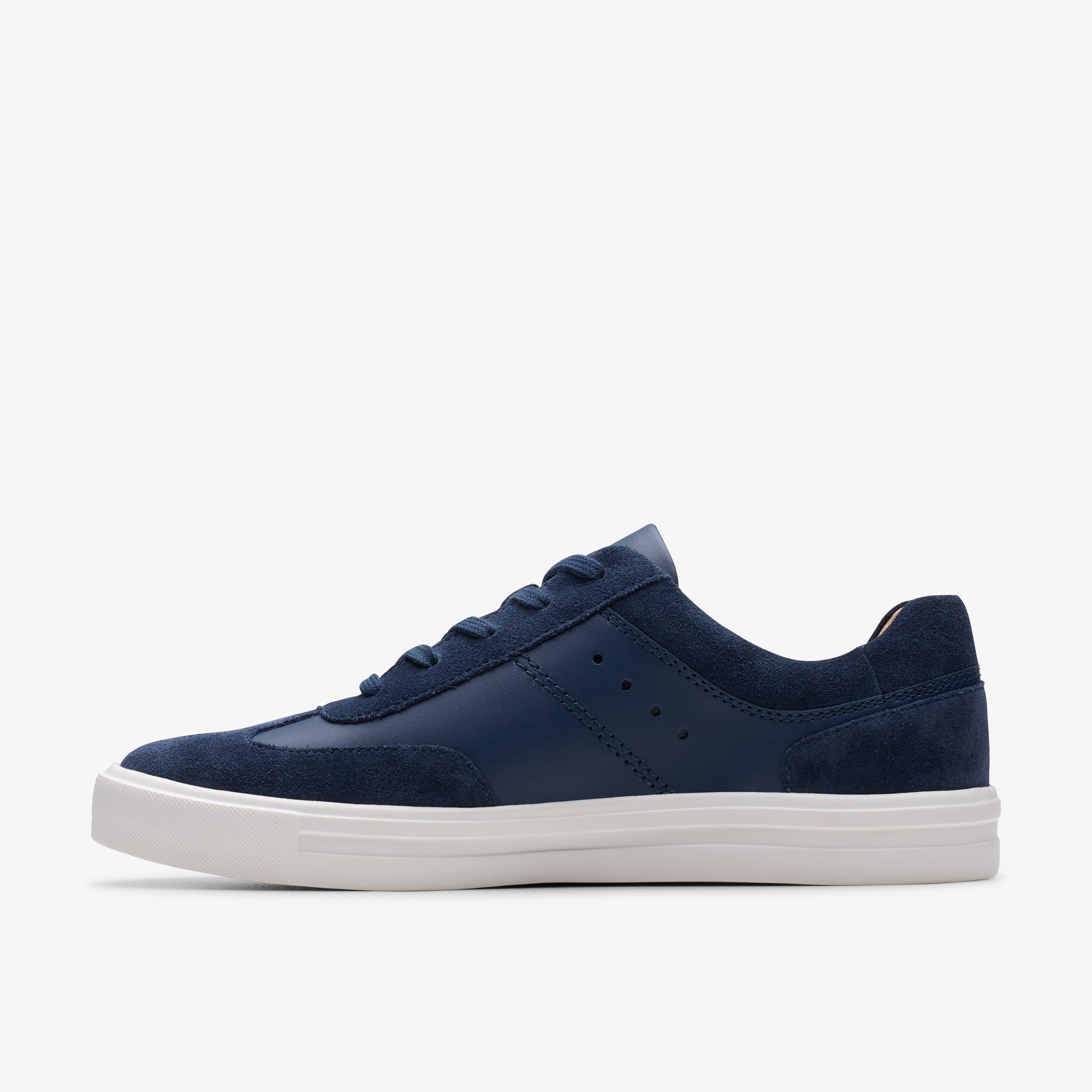 Makea Court Navy Leather