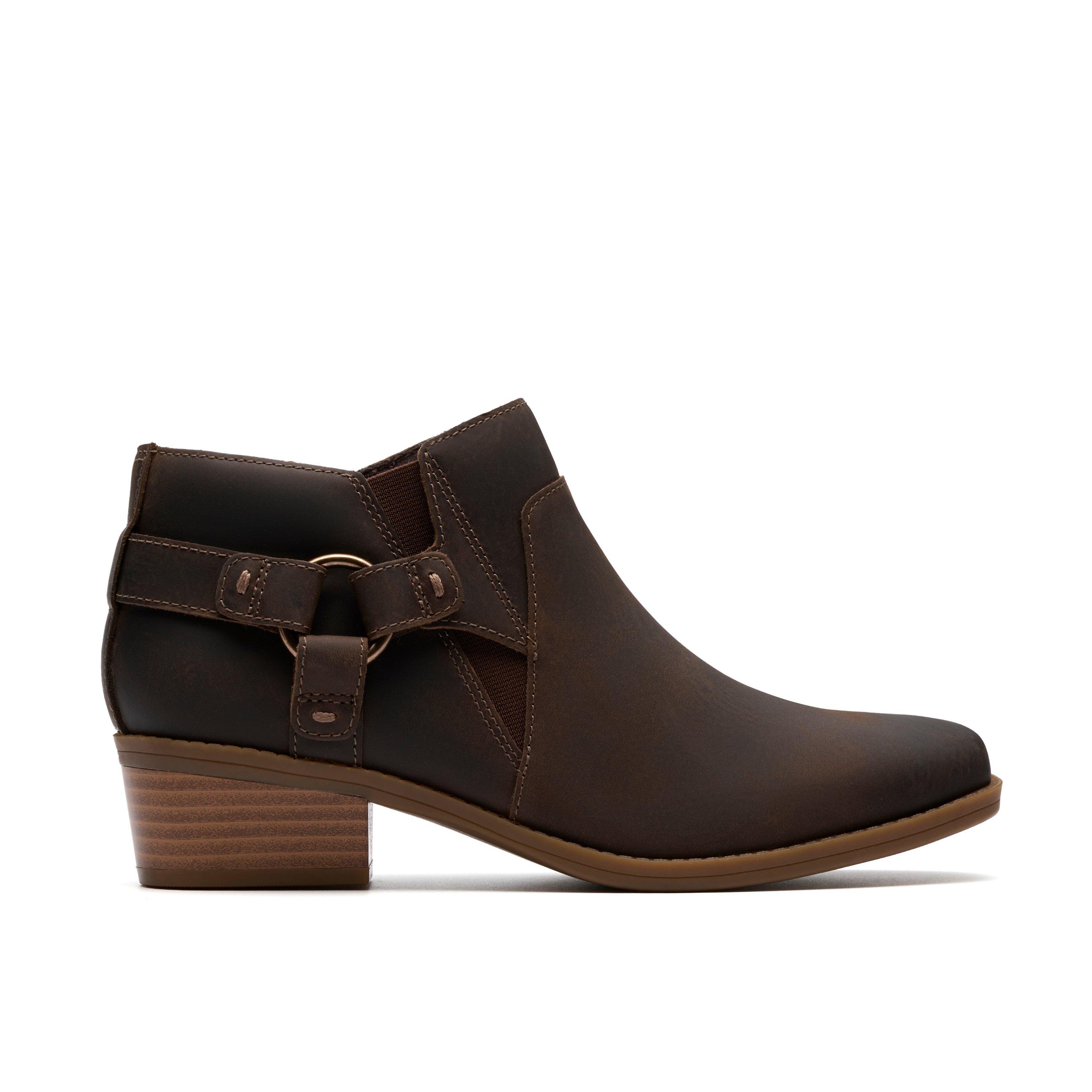 Clarks Womens Danyelle Gema Ankle Boots