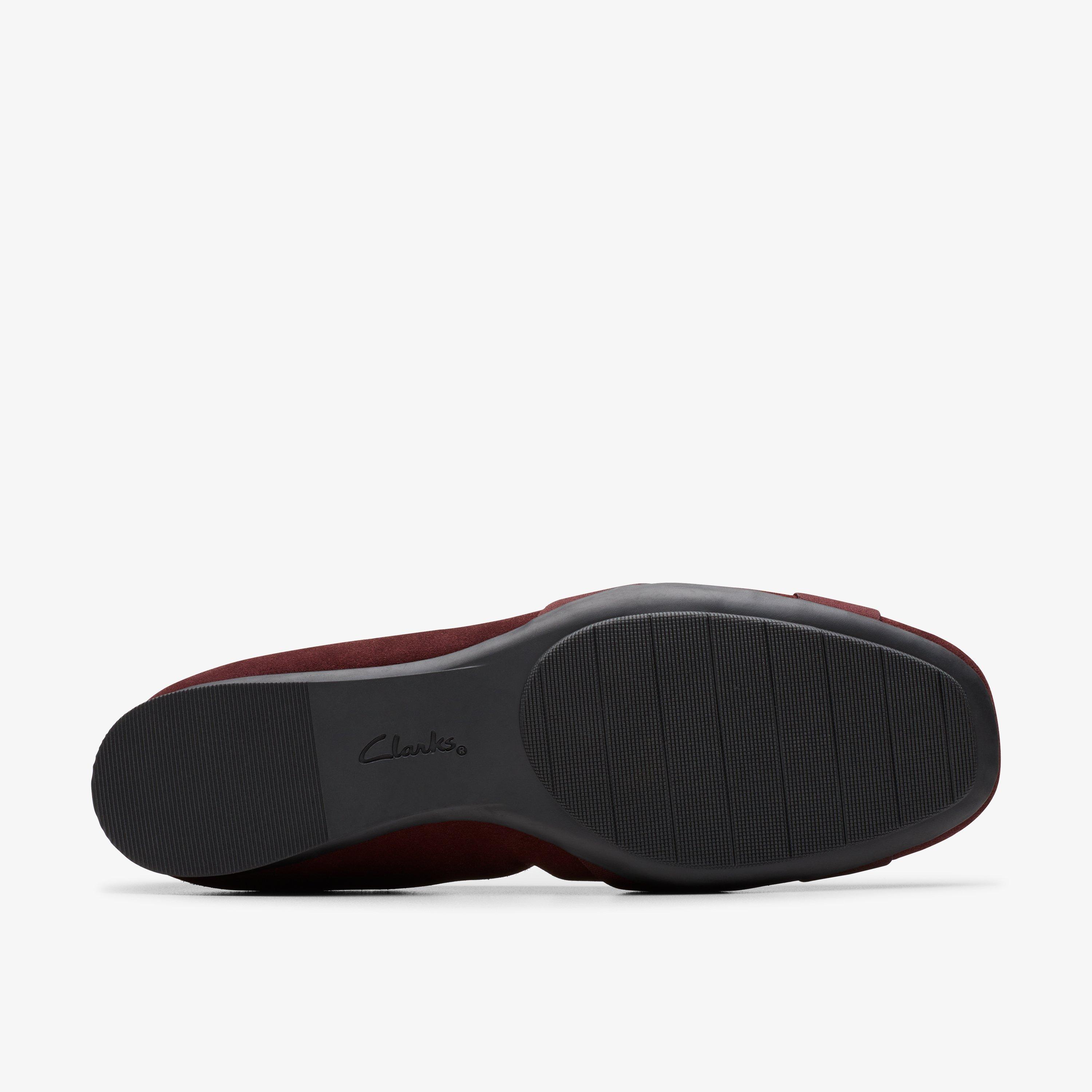 Jazmynn Gem Merlot Suede