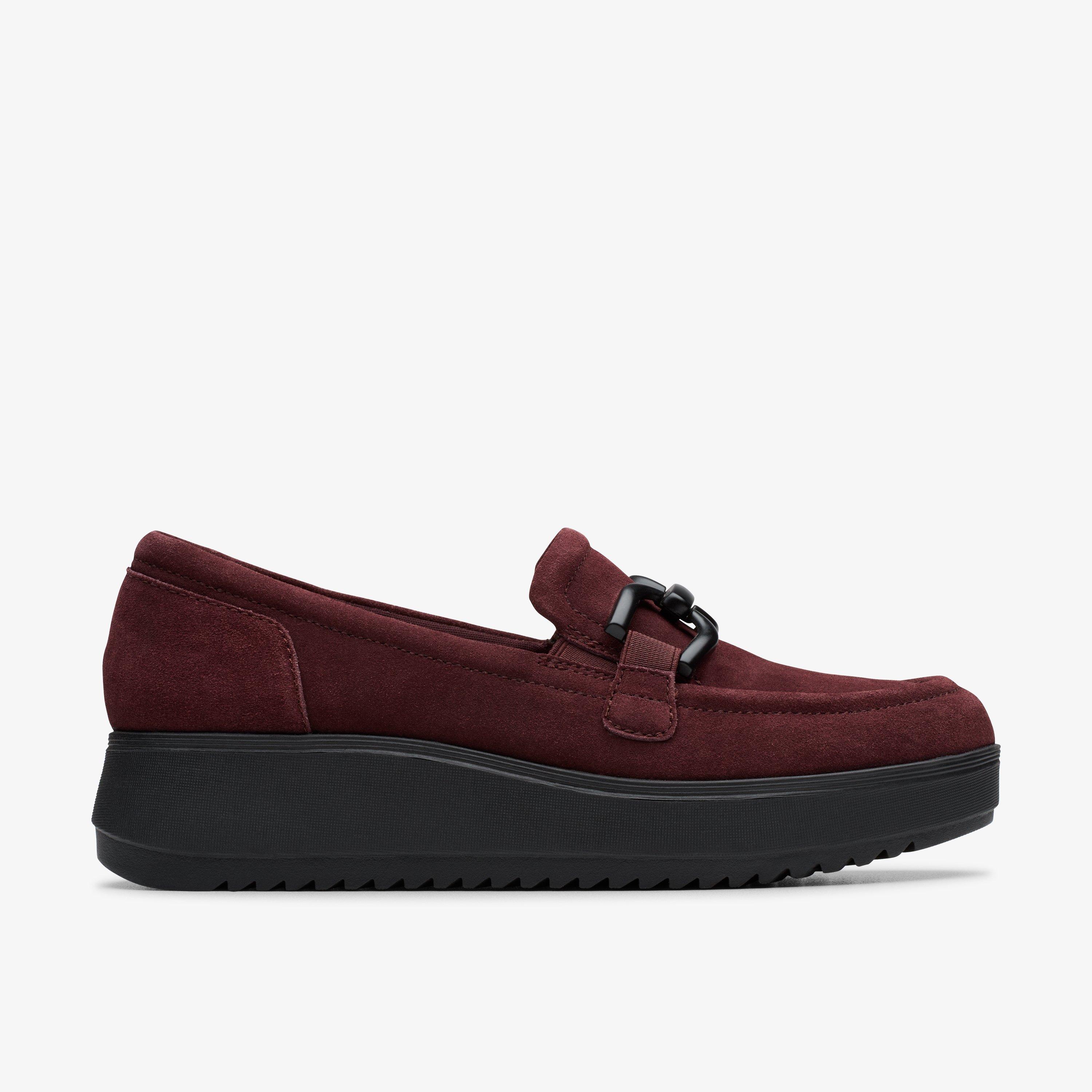 Zylah Top Plum Suede Slip-Ons, view 1 of 6