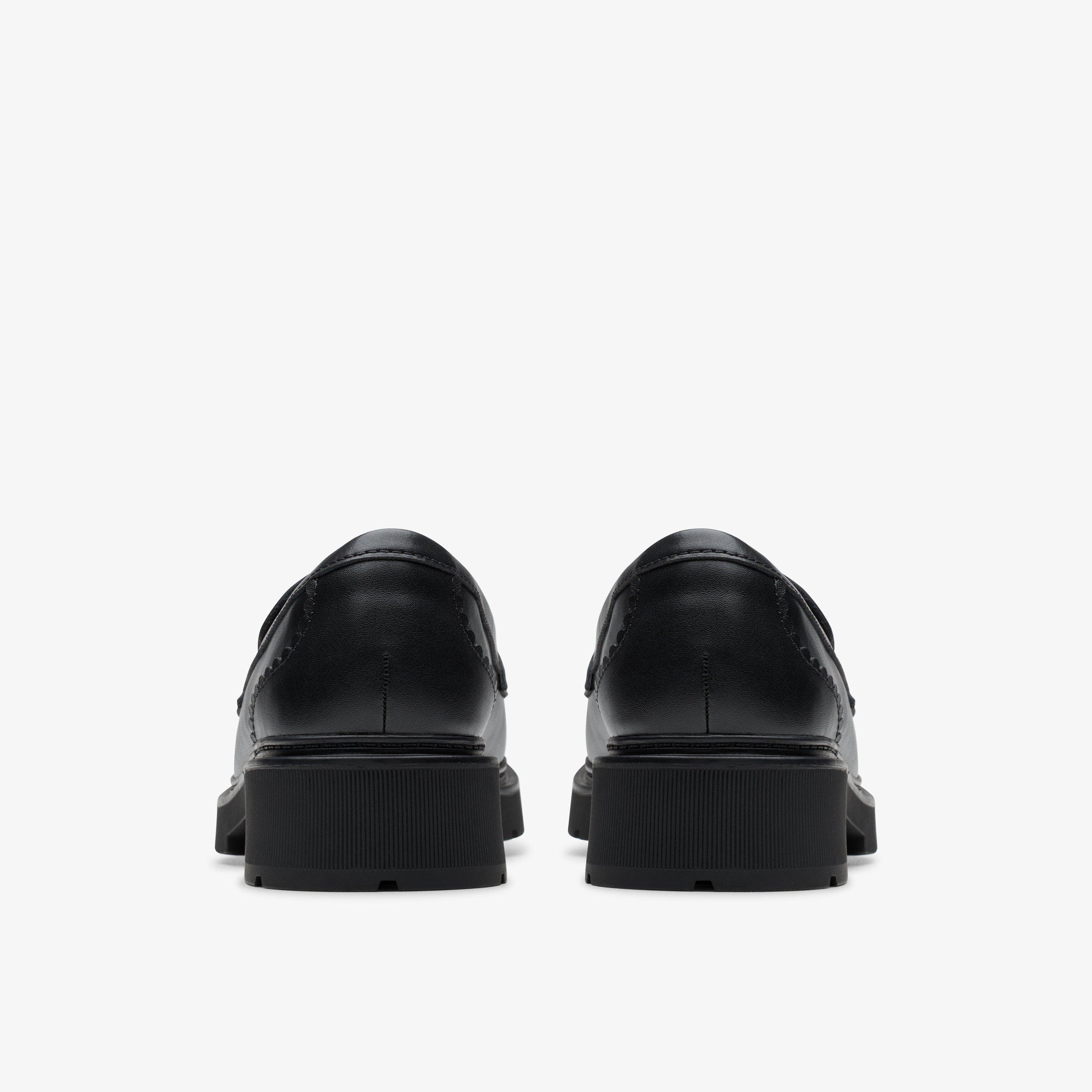 Clarks Lauryl Tassel.26184491 Mocassino carrarmato in vernice Nero