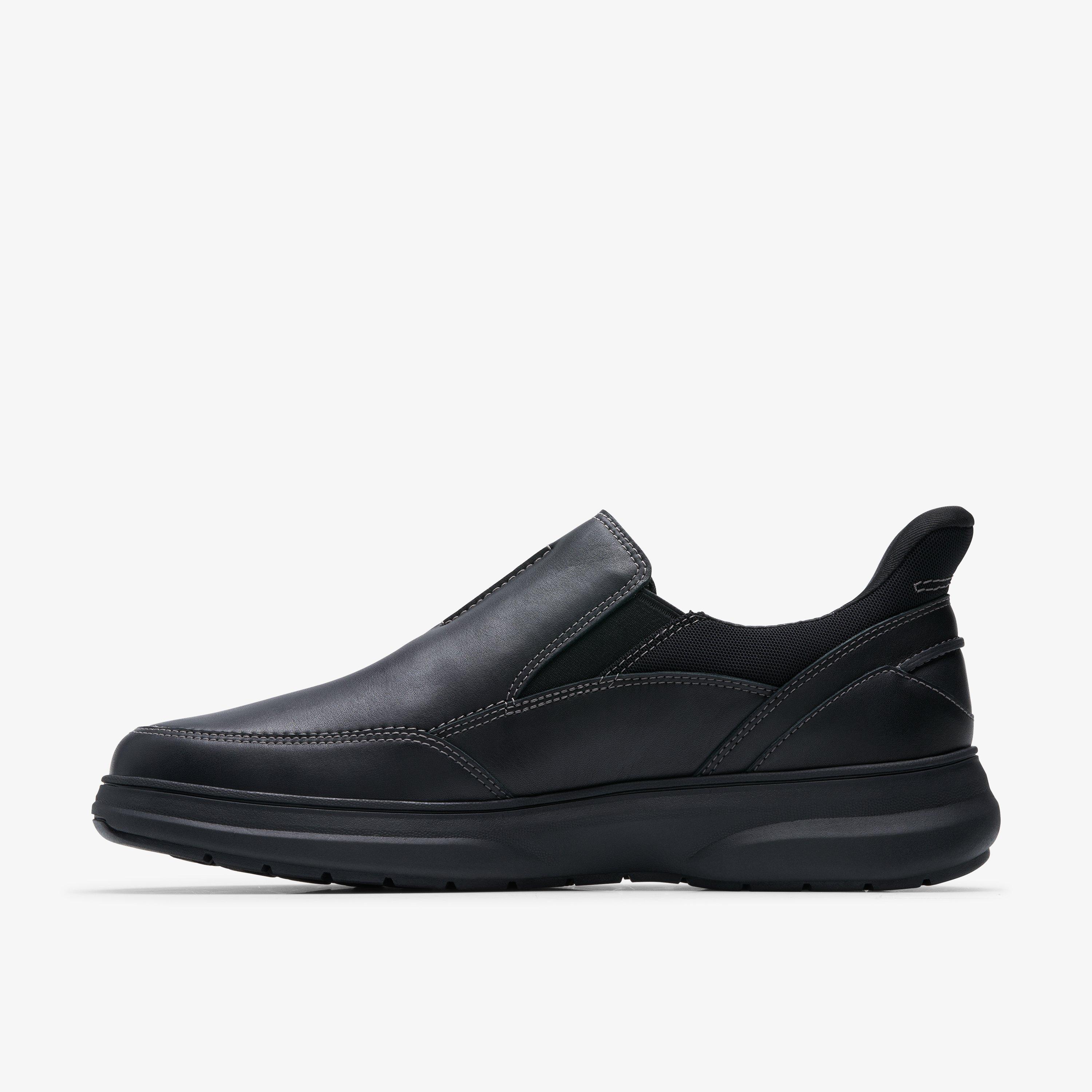Mullan Step Black Leather
