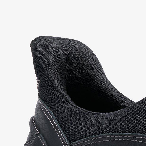 Mullan Step Black Leather