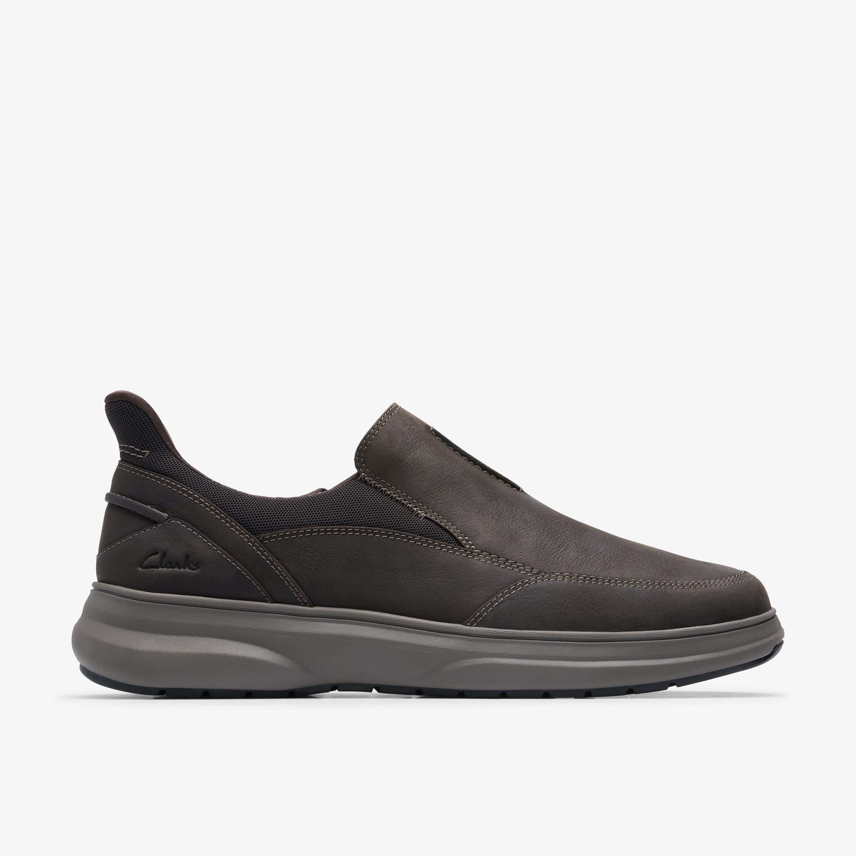 Clarks Mullan Step Dark Brown Lea size 12
